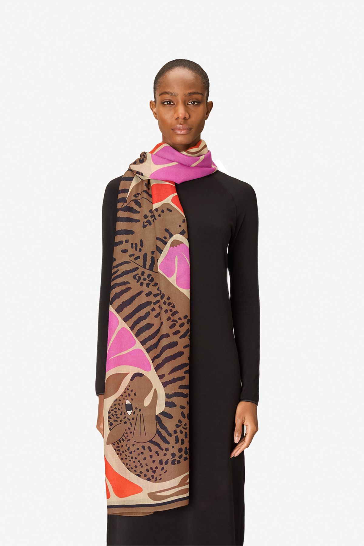 Scarf 100 - Panteo - Pink