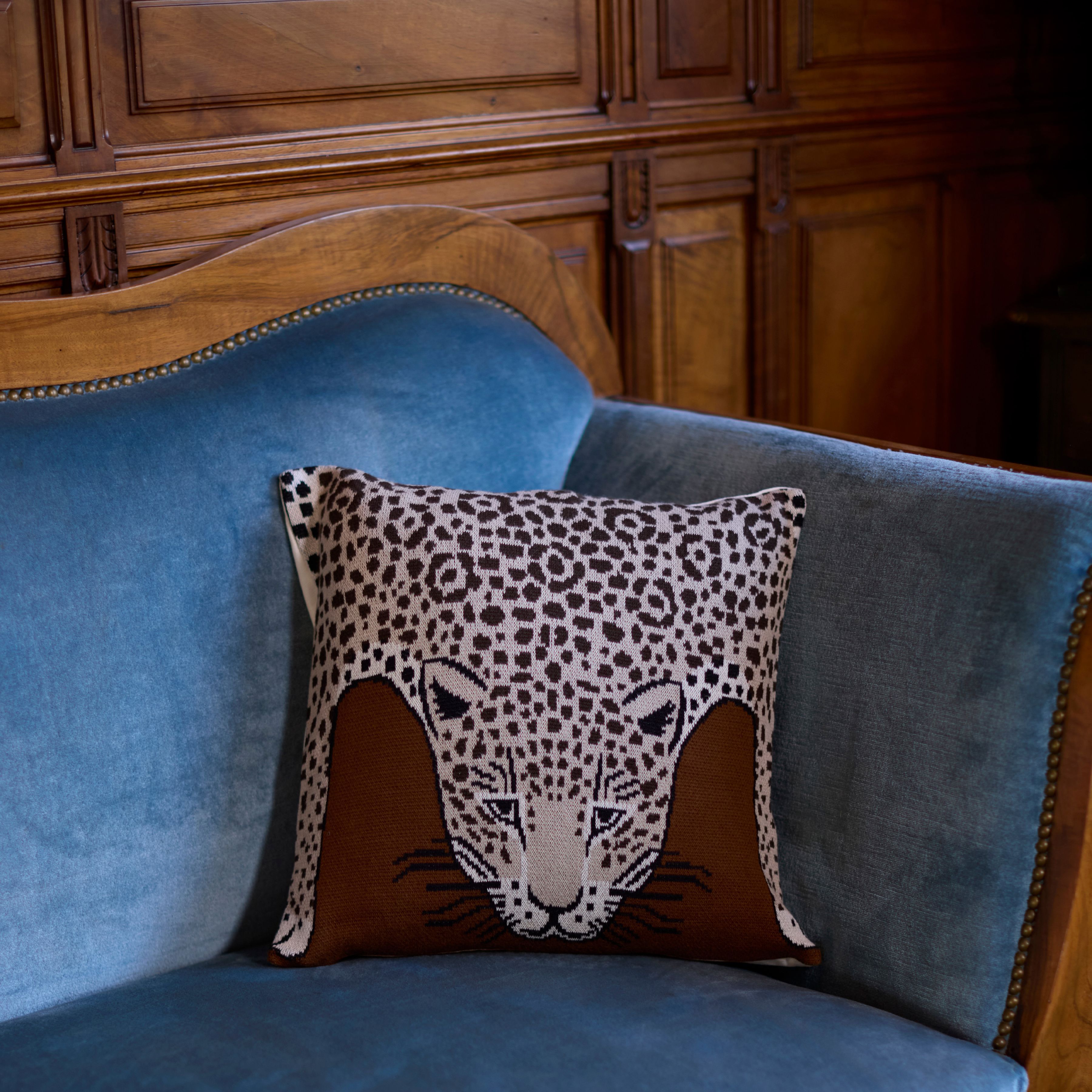 Cushion Cover 40 - Leopard - Beige