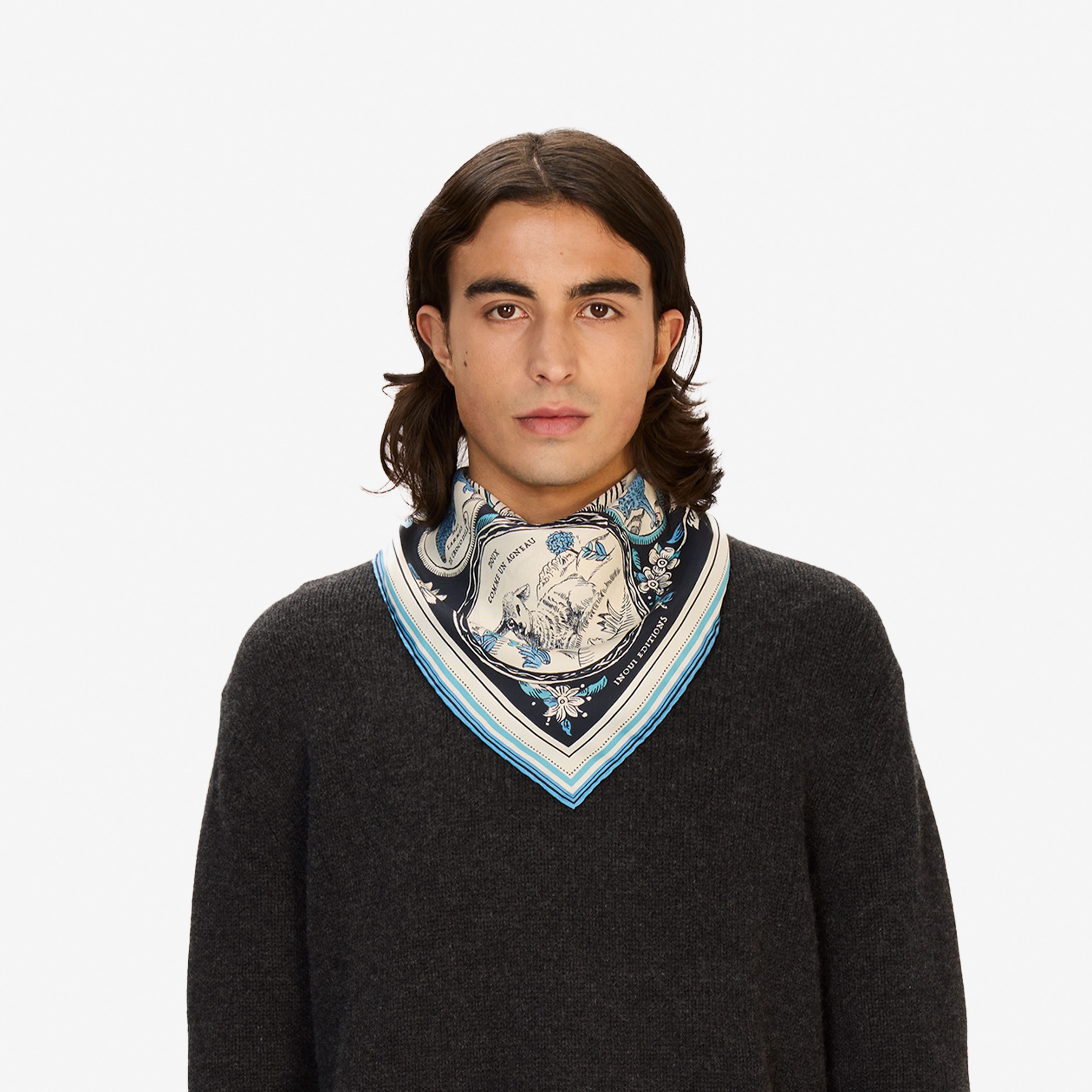 Square 70 - Chance Inoui - Navy