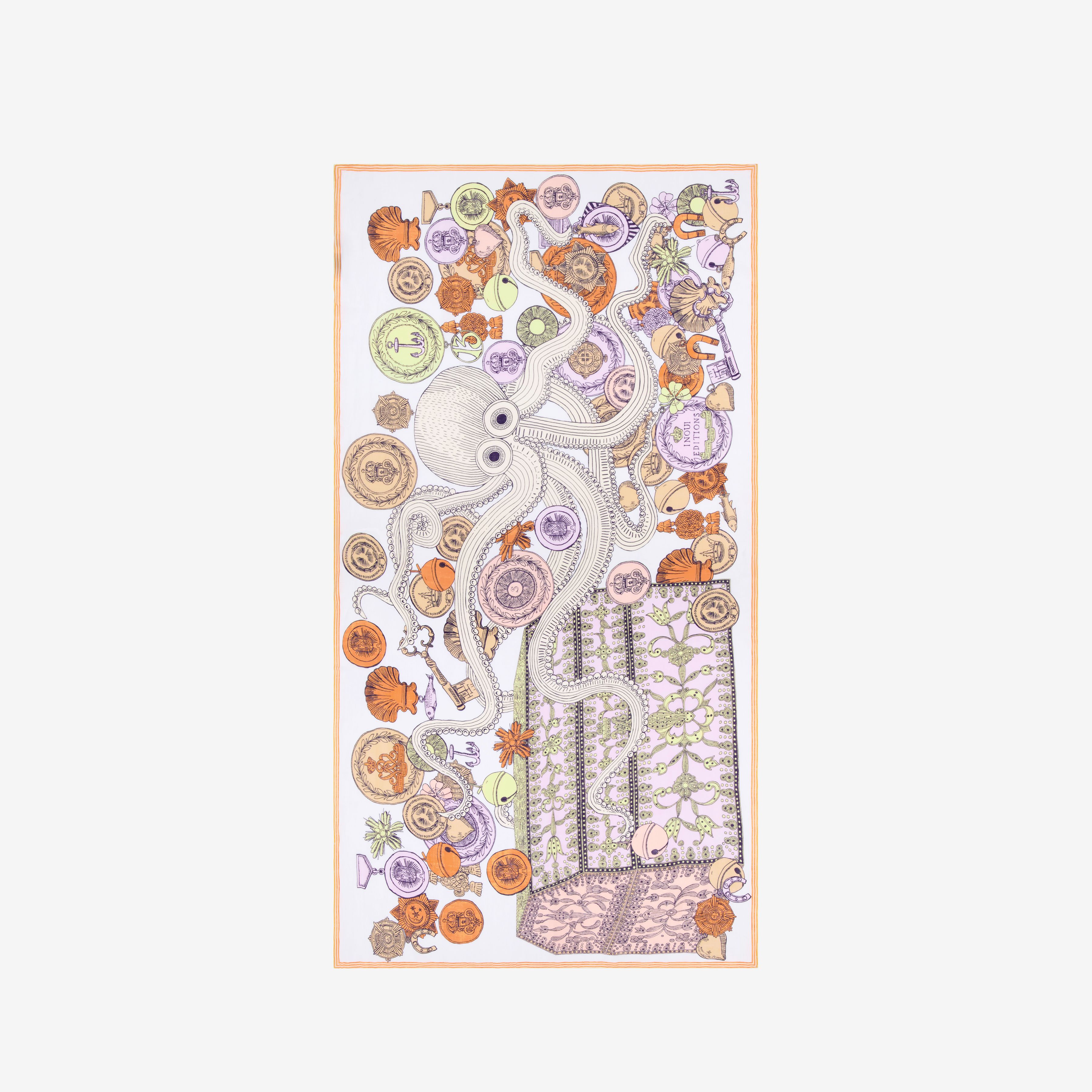 Ciarpe 100 - Octopus - Multicolore