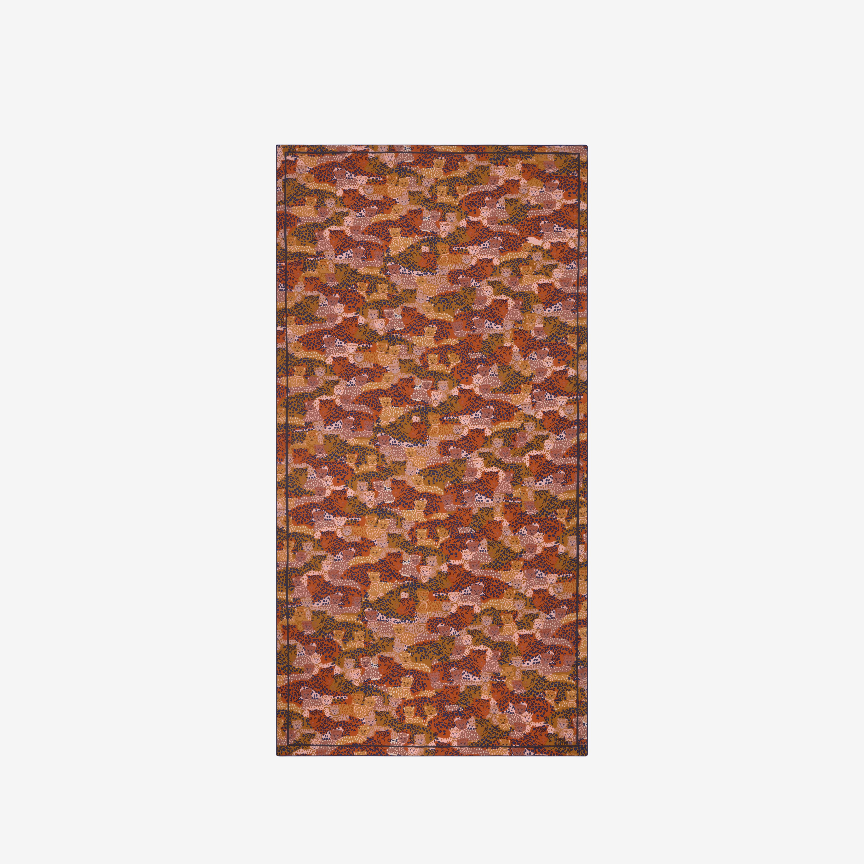 Scarf 100 - Tetris - Orange