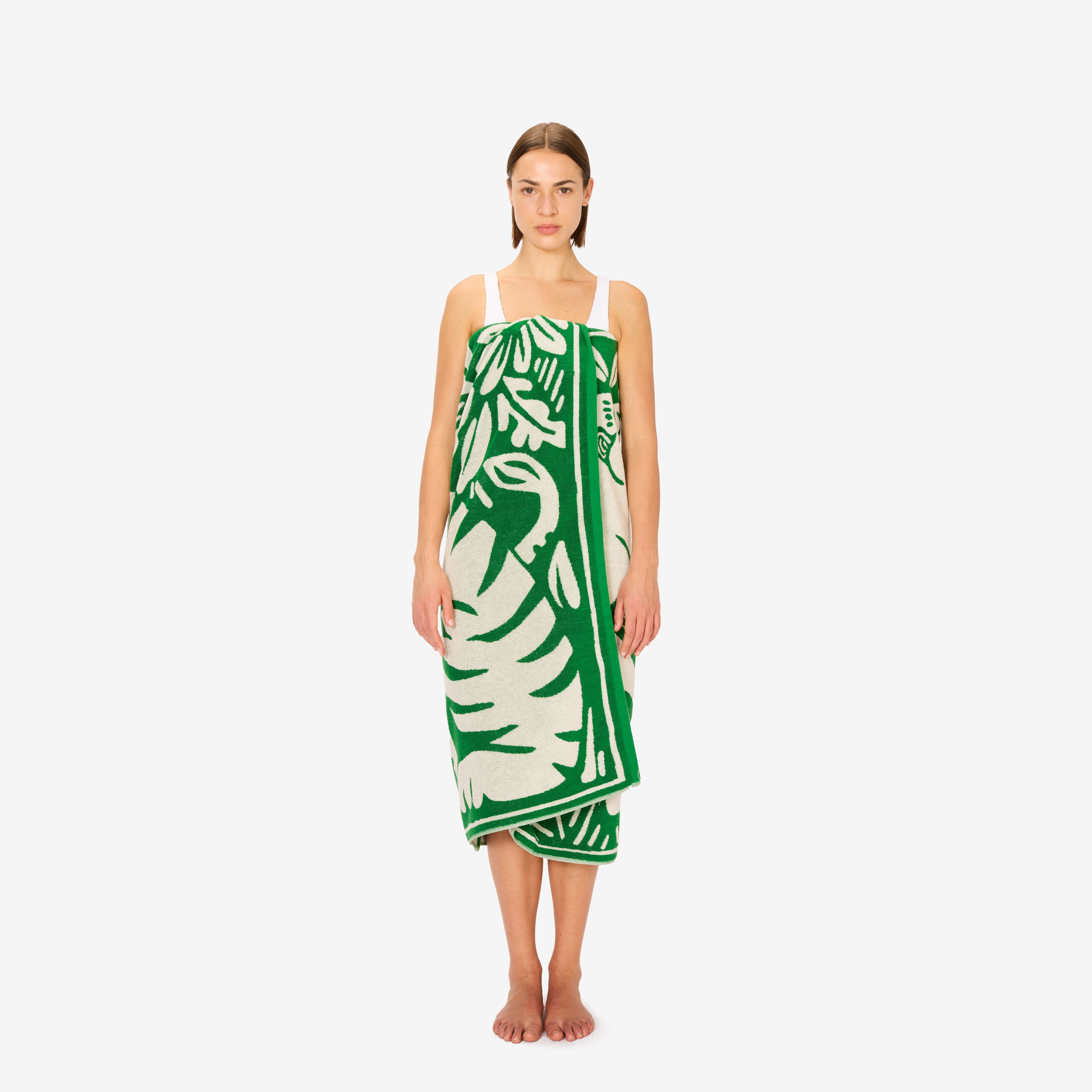 Beach Towel 100 - Jungle - Green