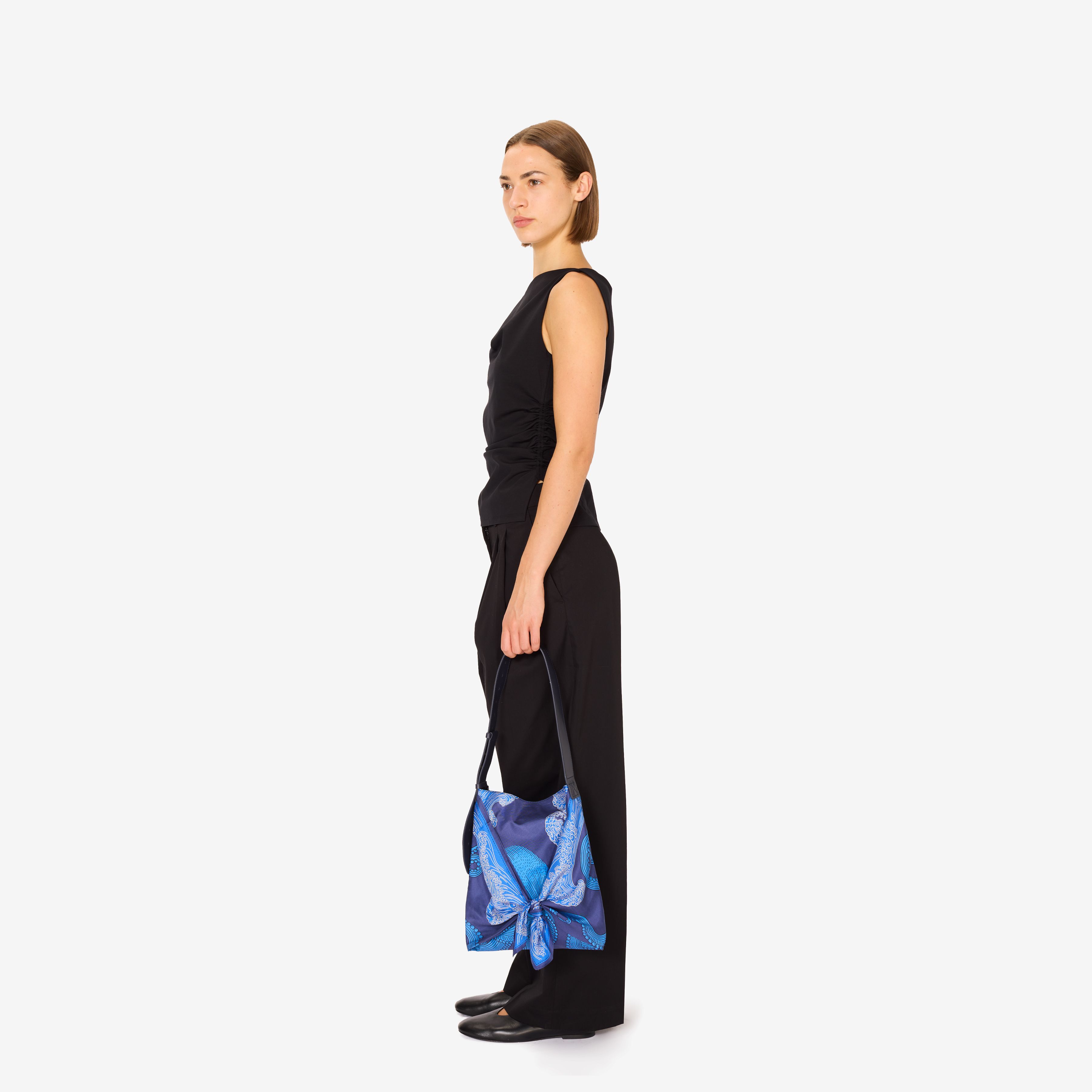 Scarf Bag S - Poseidon - Azure