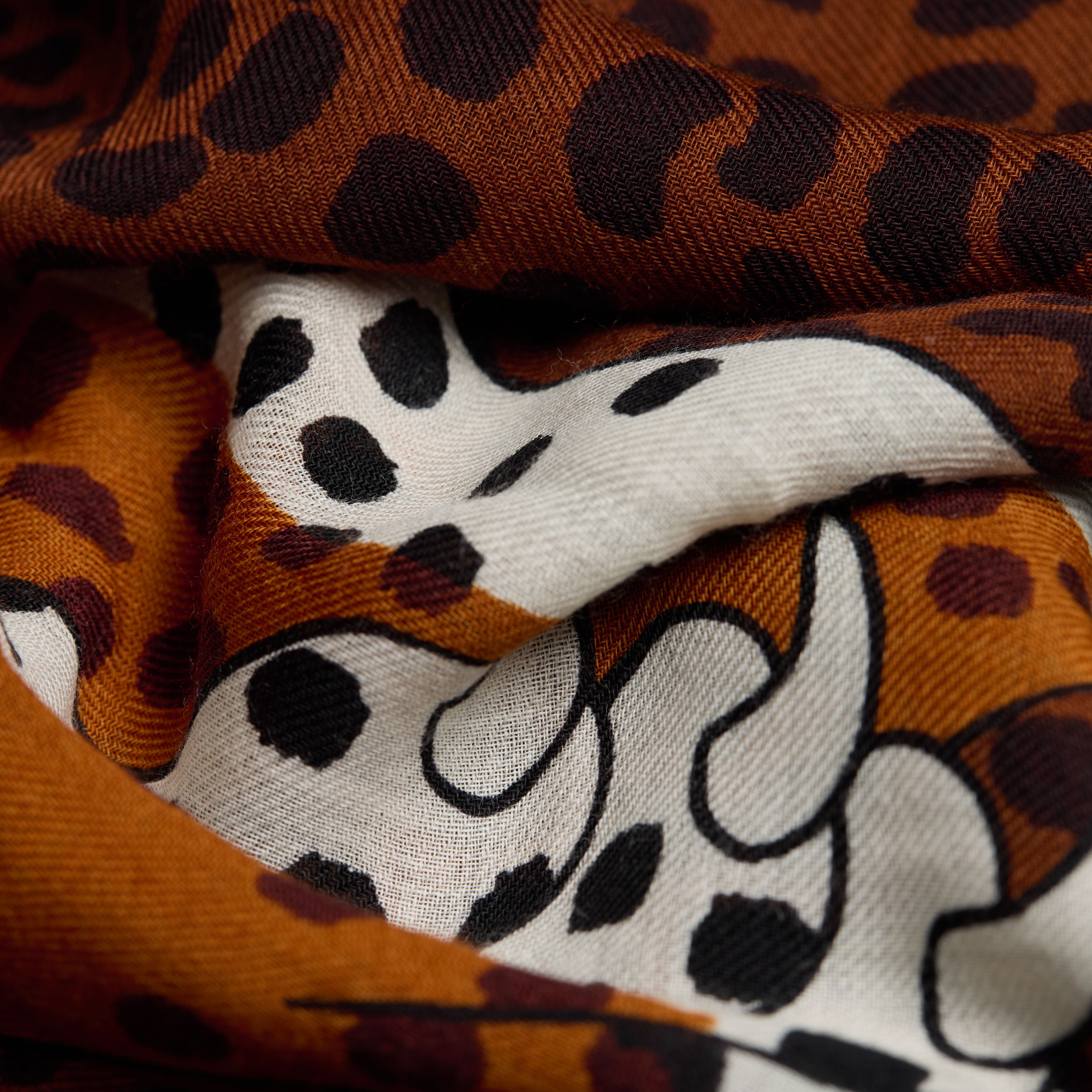 Scarf 100 - Felis - Burgundy