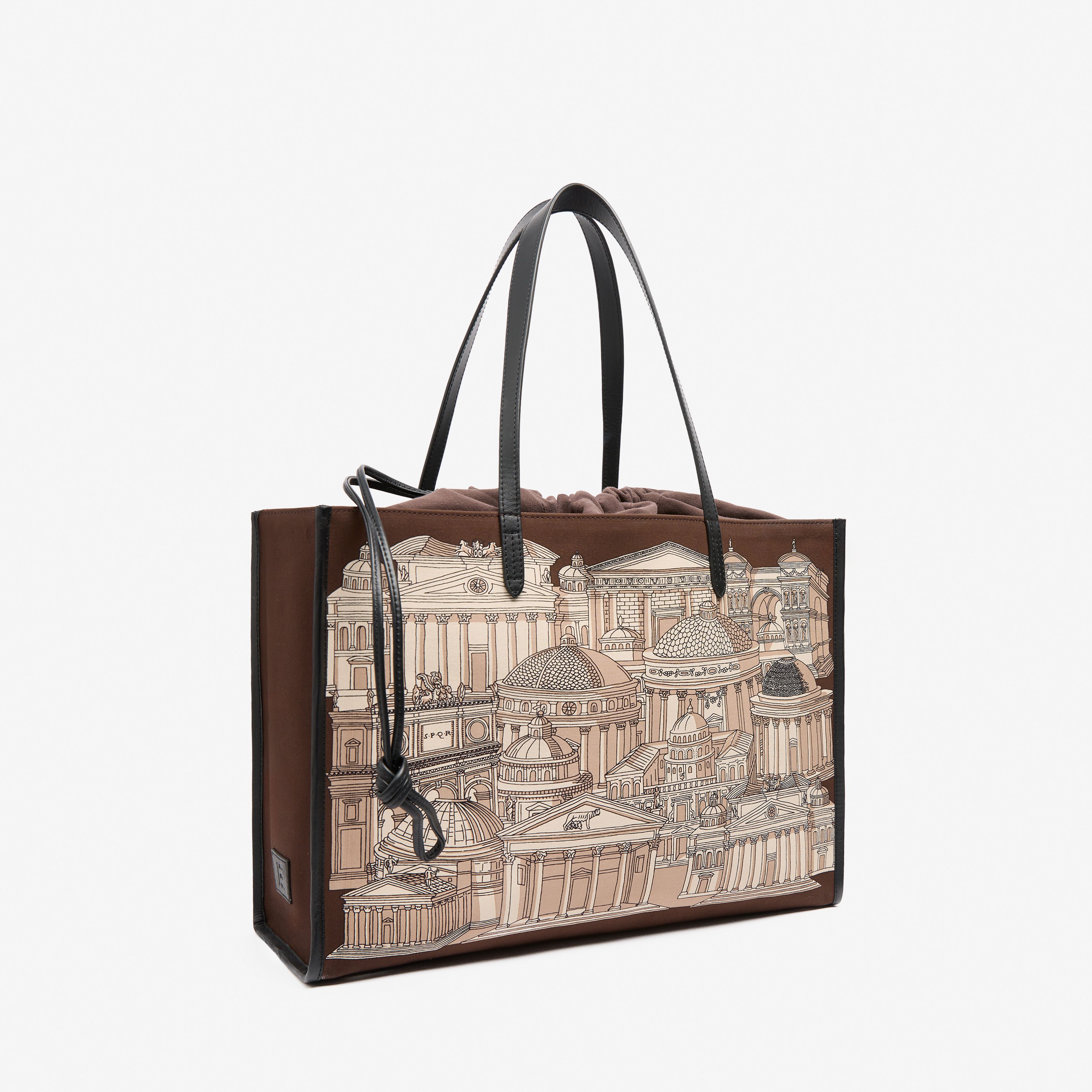 Shopping Bag - Rome - Brown