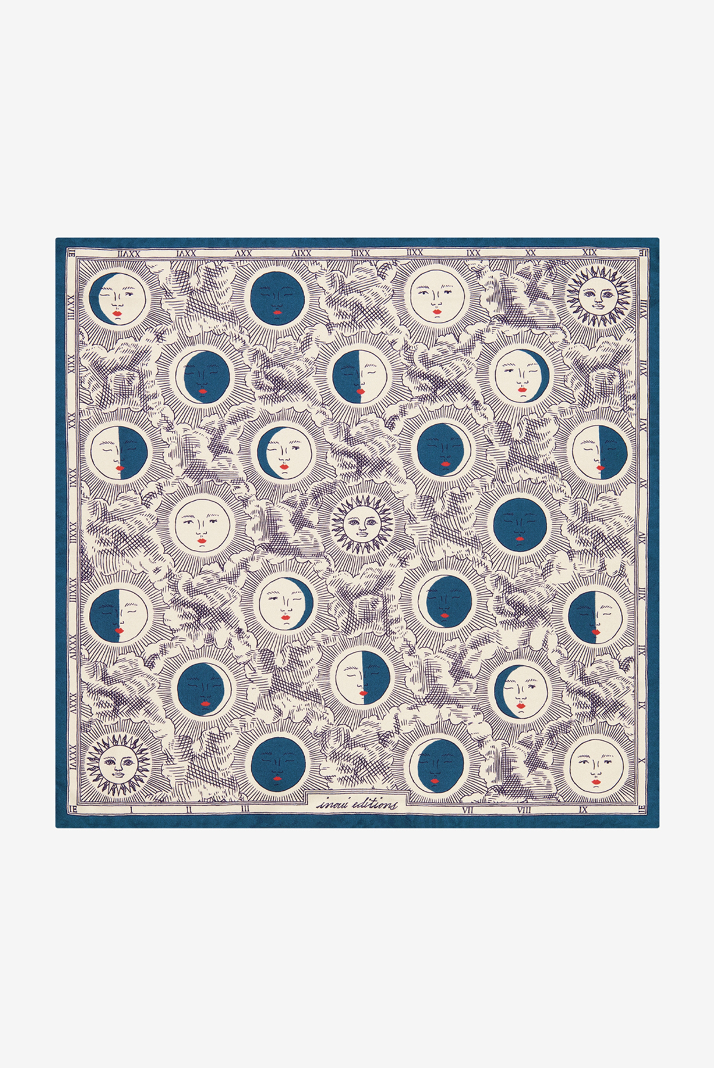 Square 45 - Eclipse - Blue