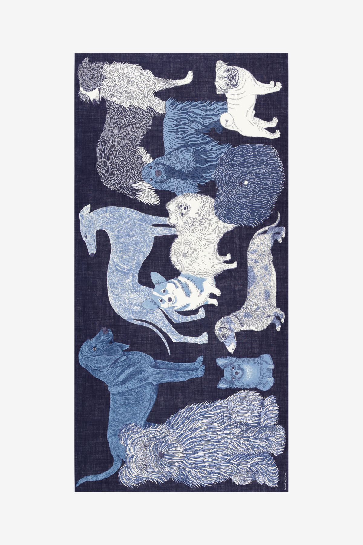 Scarf 100 - Toutou - Navy