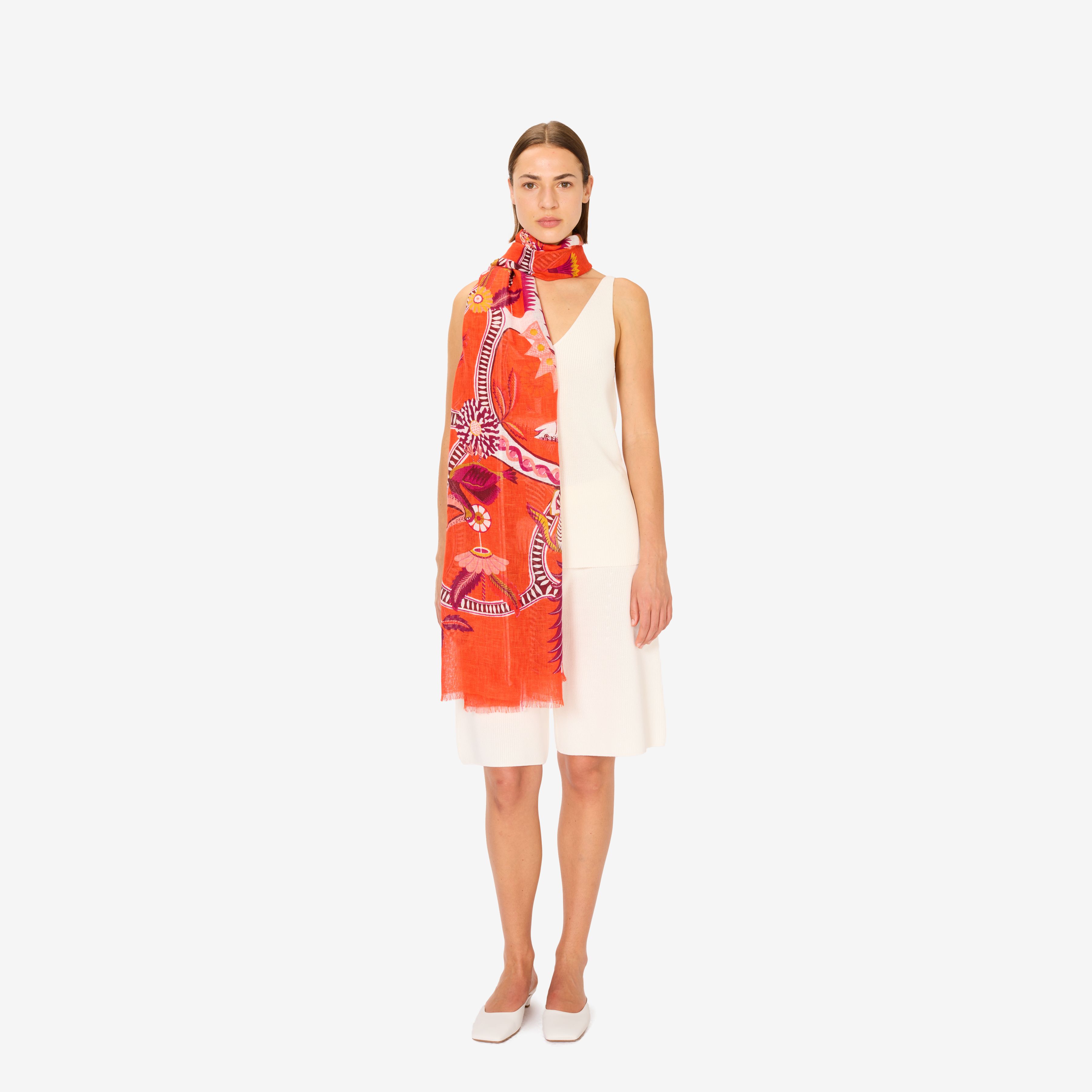 Scarf 100 - Diego - Orangeade