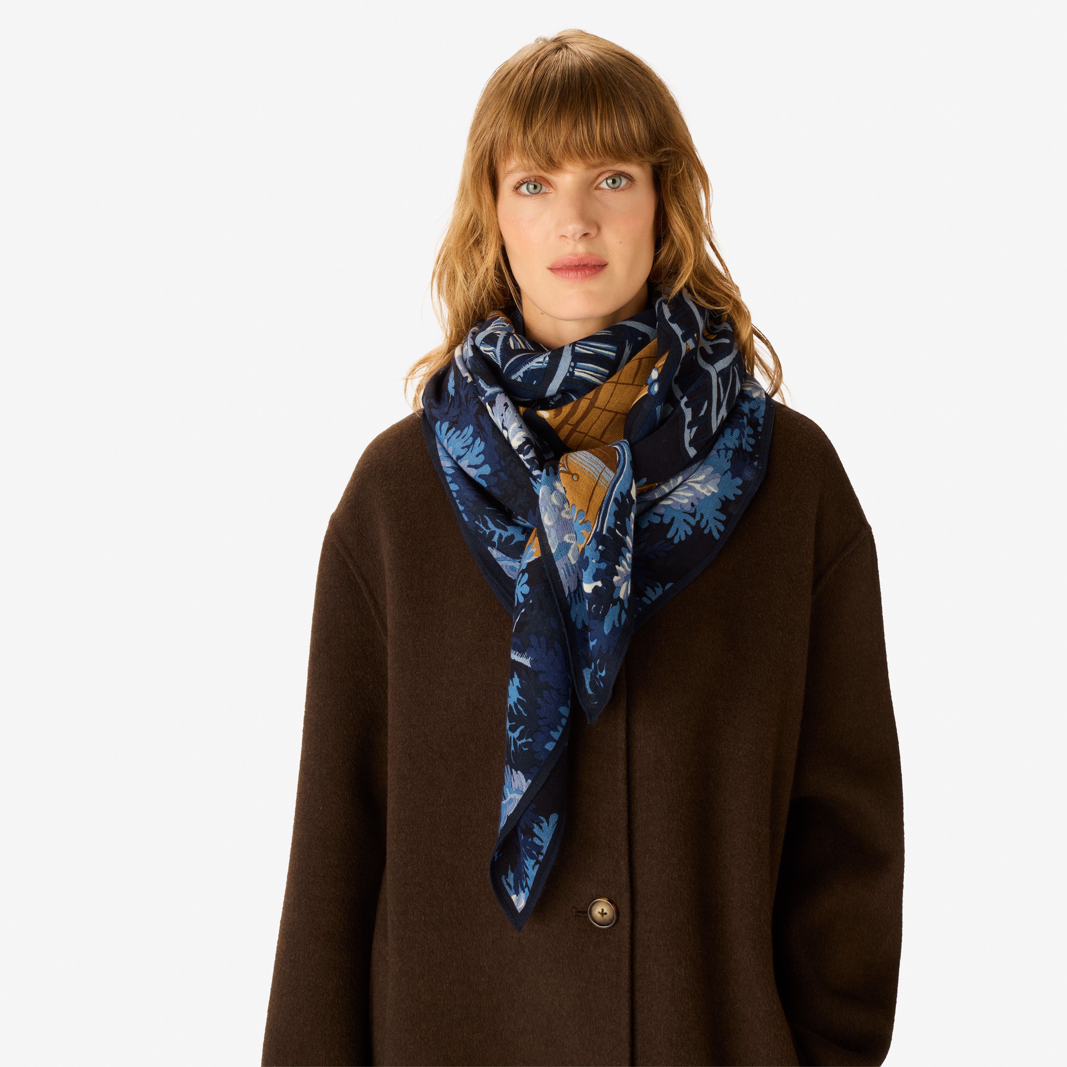 Quadratisches 130 - Manufacture - Blau