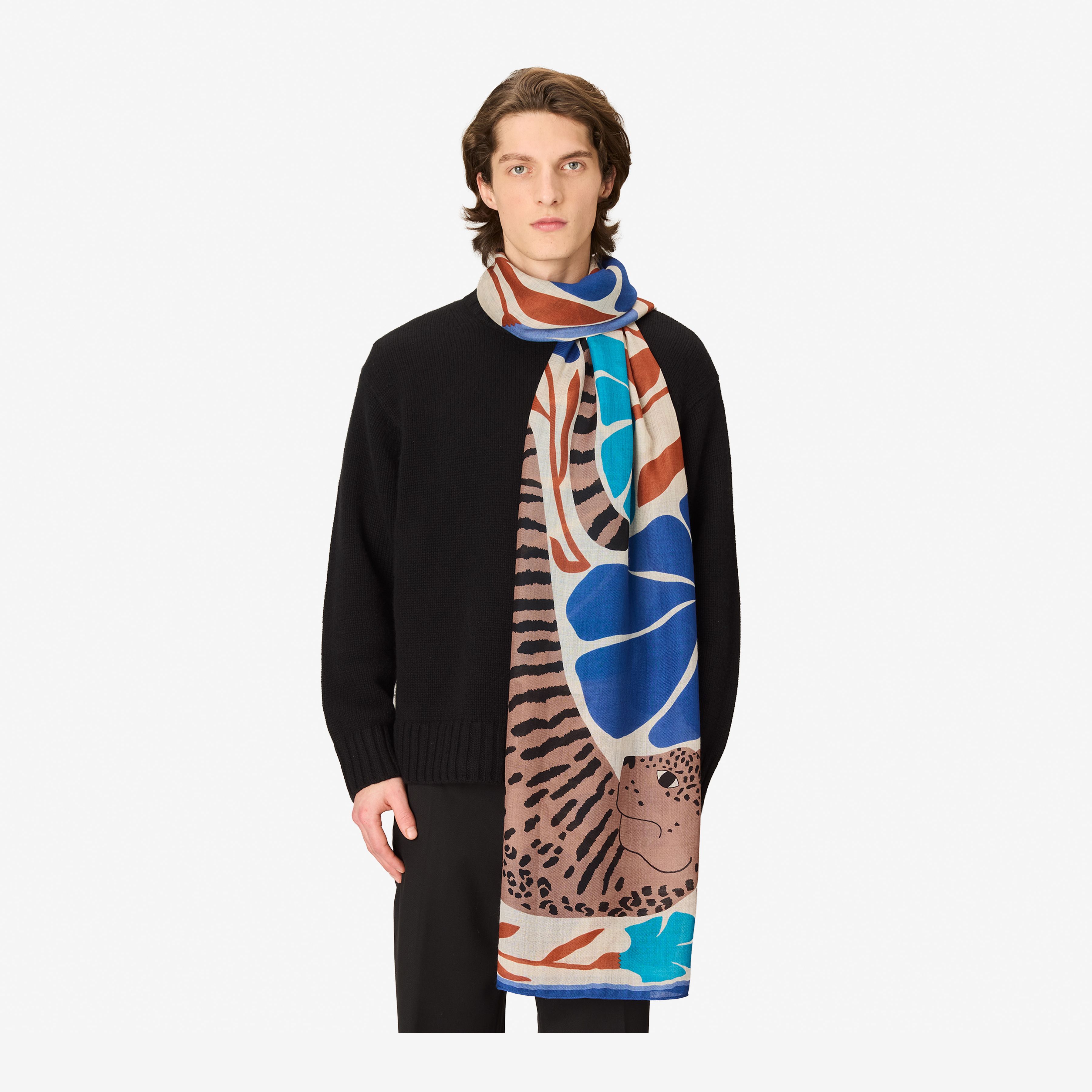 Scarf 100 - Panteo - Blue