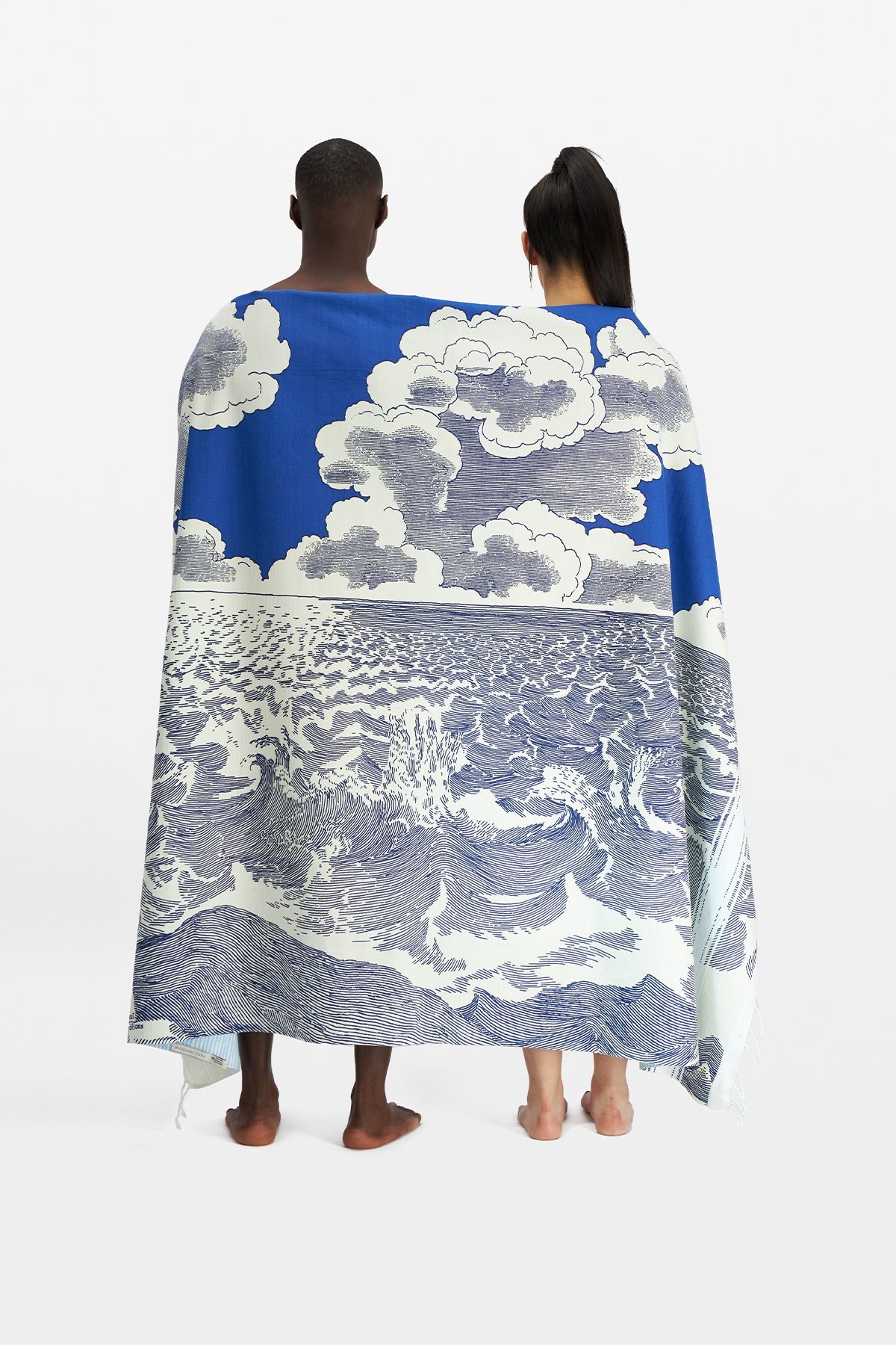 Fouta 140 - Oceanique - Bleu Marine