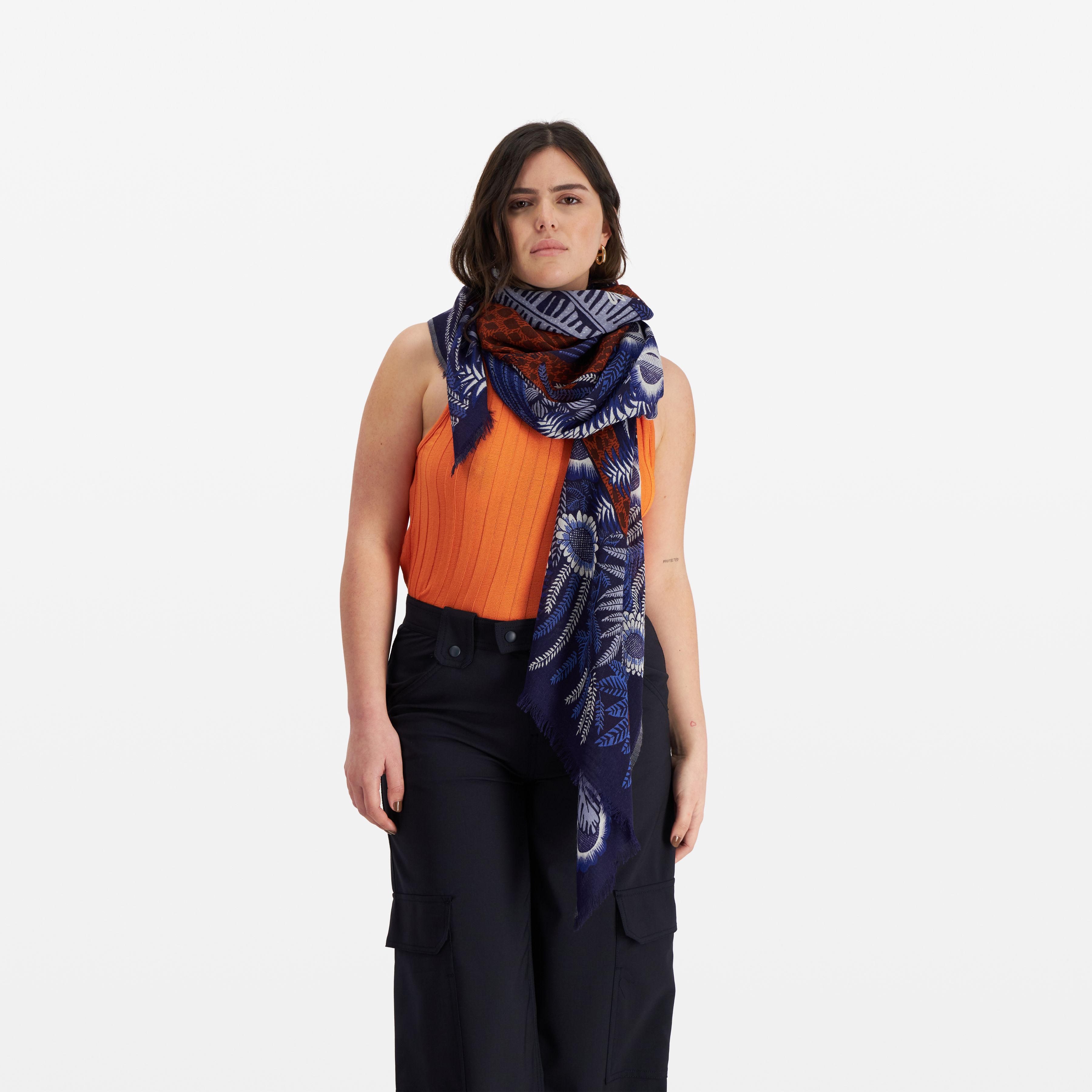 Bufanda 70 - Rousseau - Azul