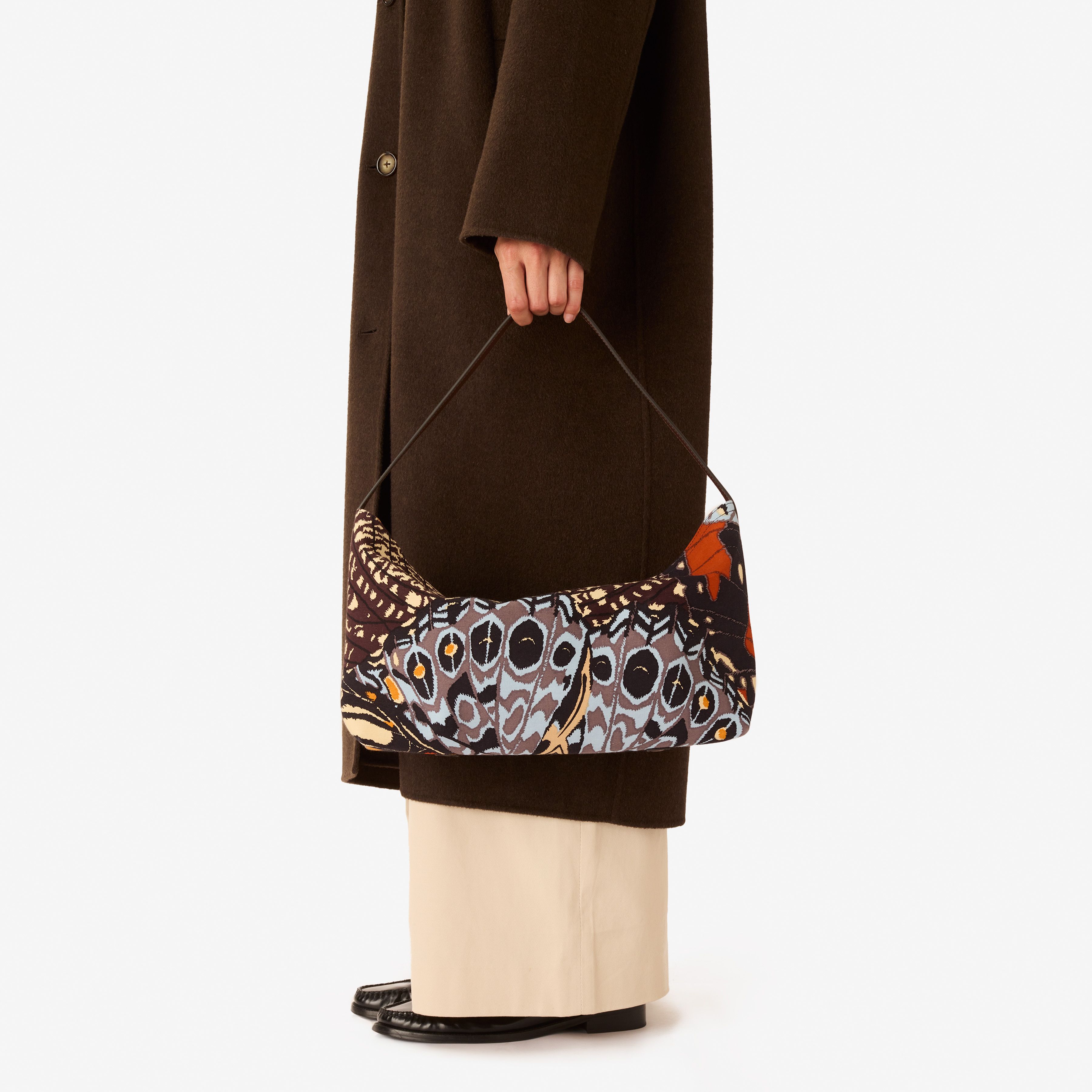 Bolso Campus Baguette  - Papillons - Natural