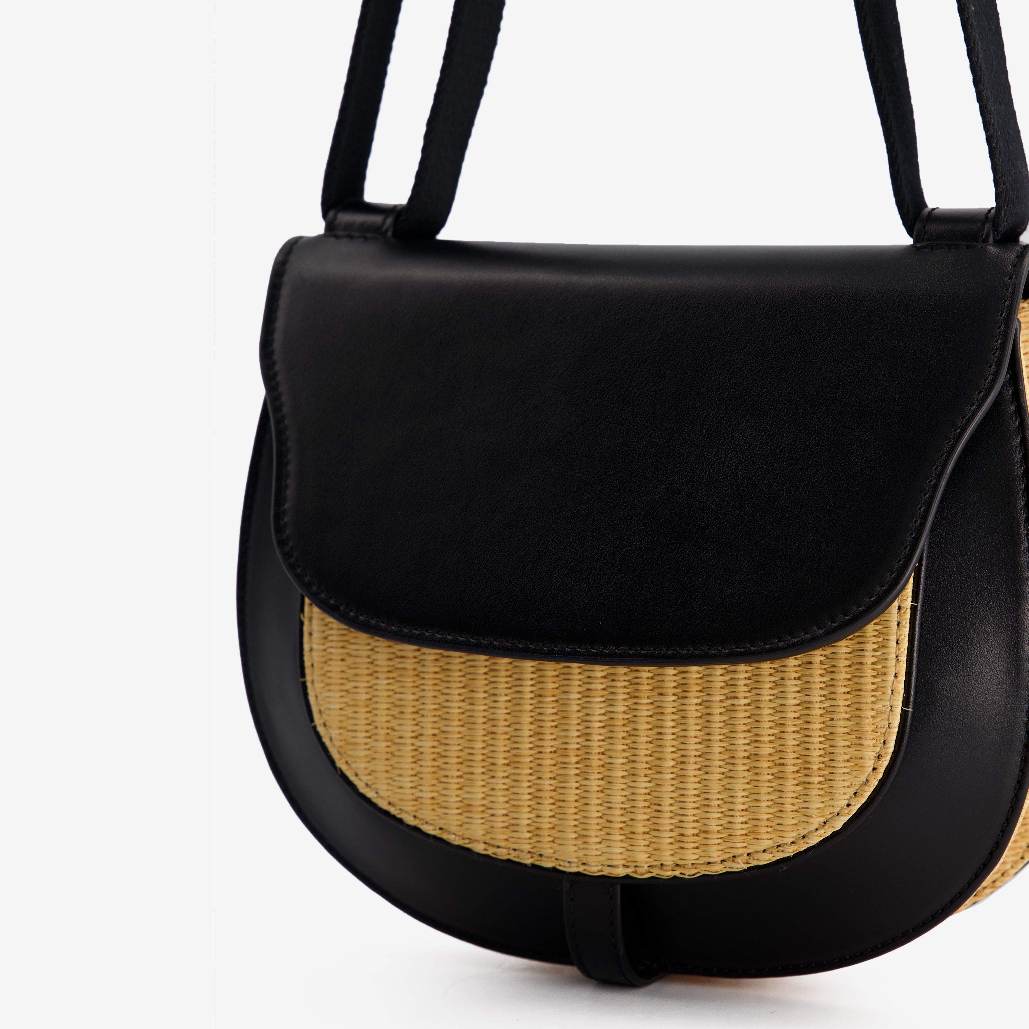 Large Besace Bag - Moisson - Black