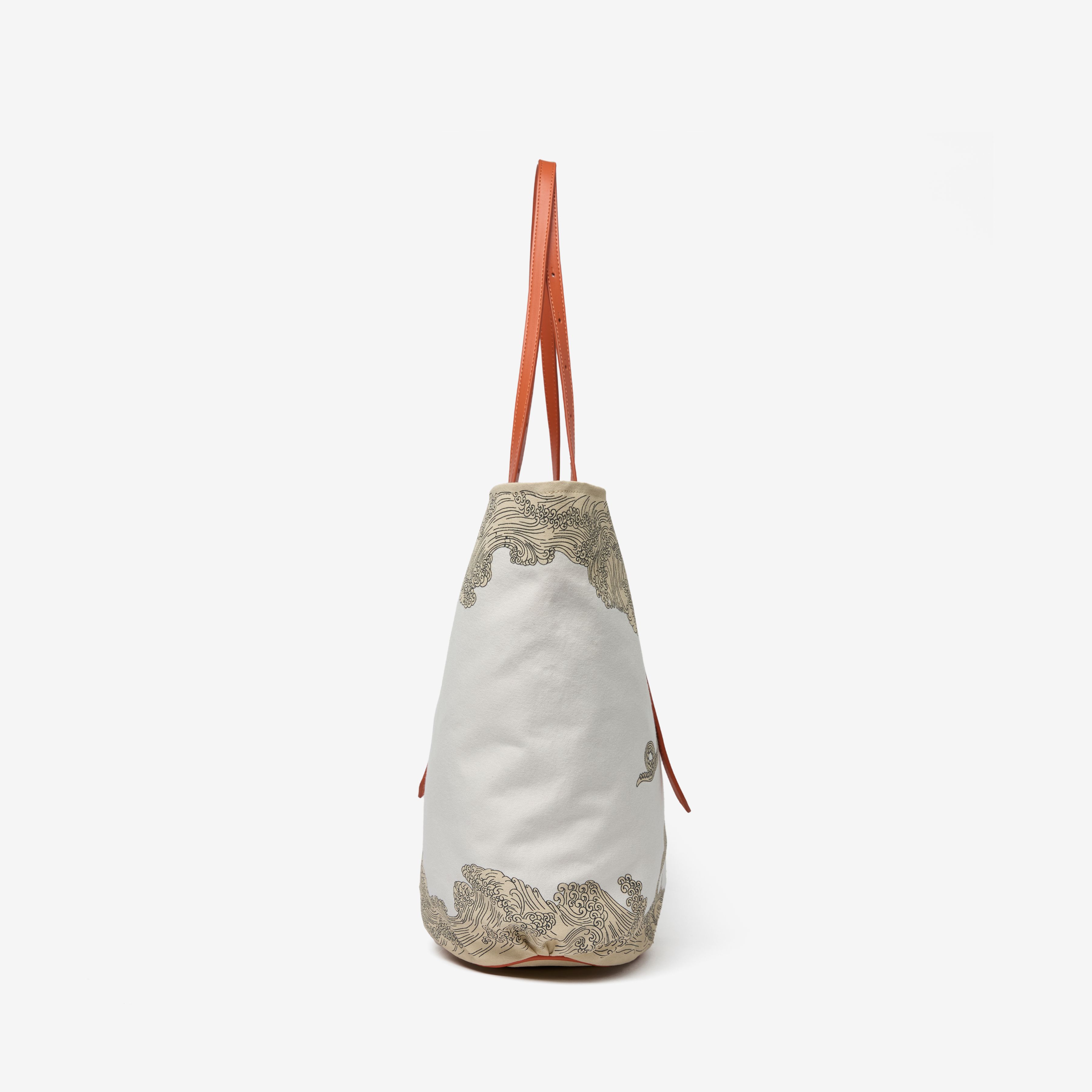Soft Shopping Bag - Poseidon - Natural