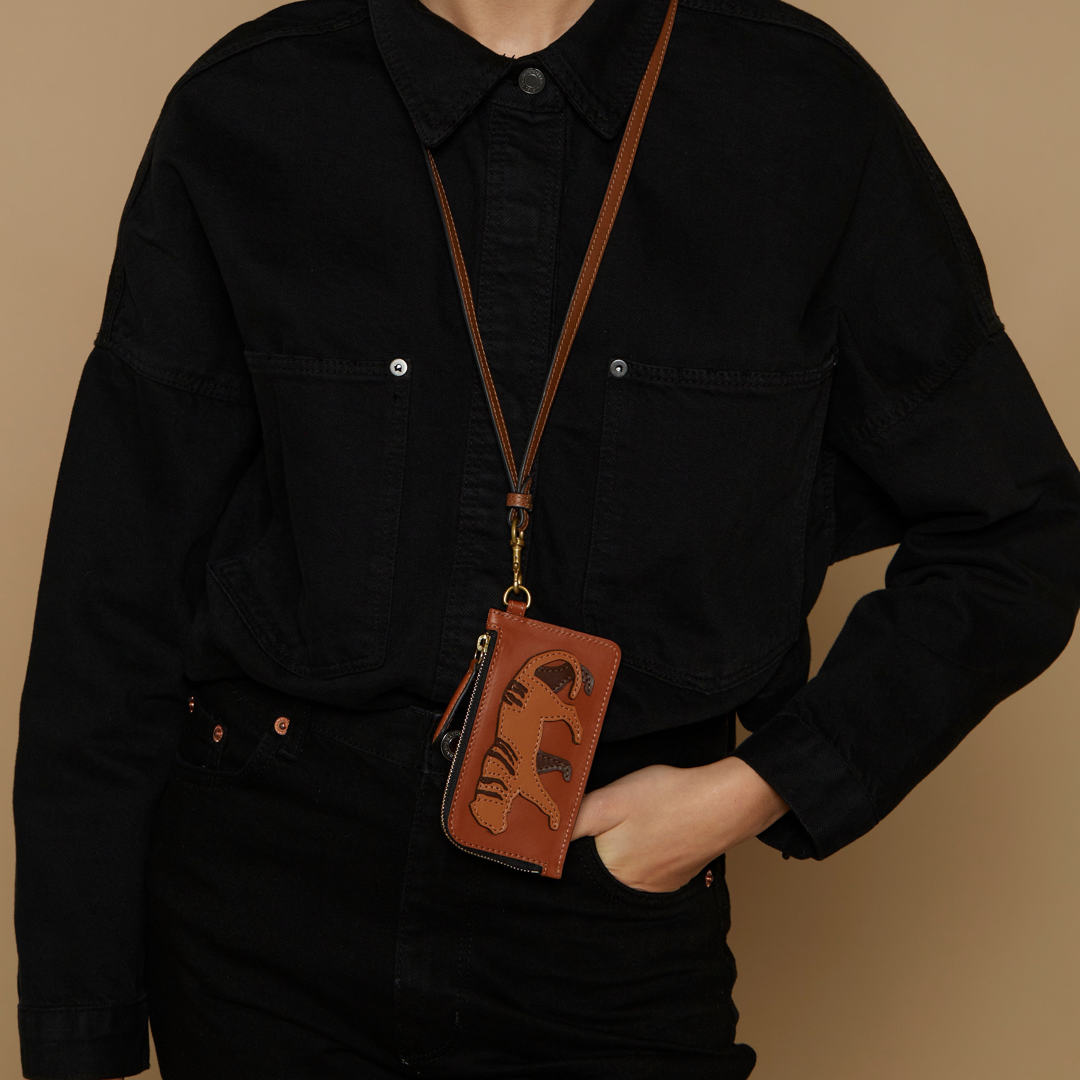 Card Holder - Brown