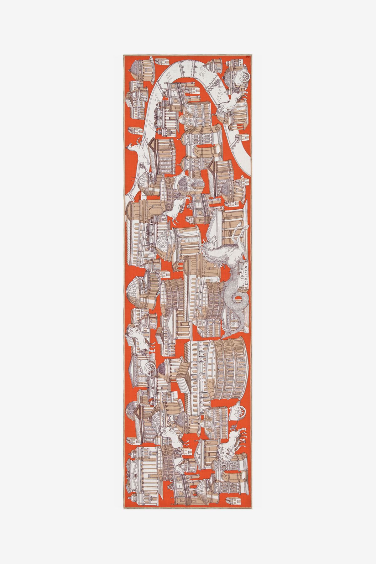 Bufanda 55 - Roma - Naranja
