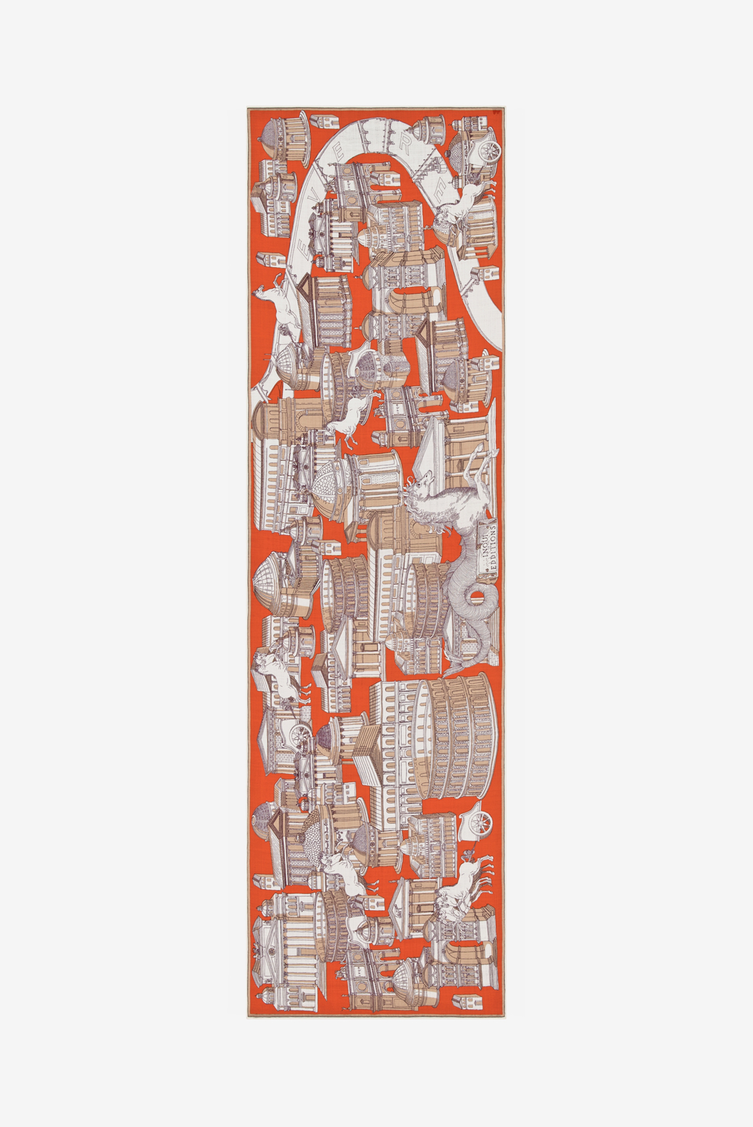 Bufanda 55 - Roma - Naranja