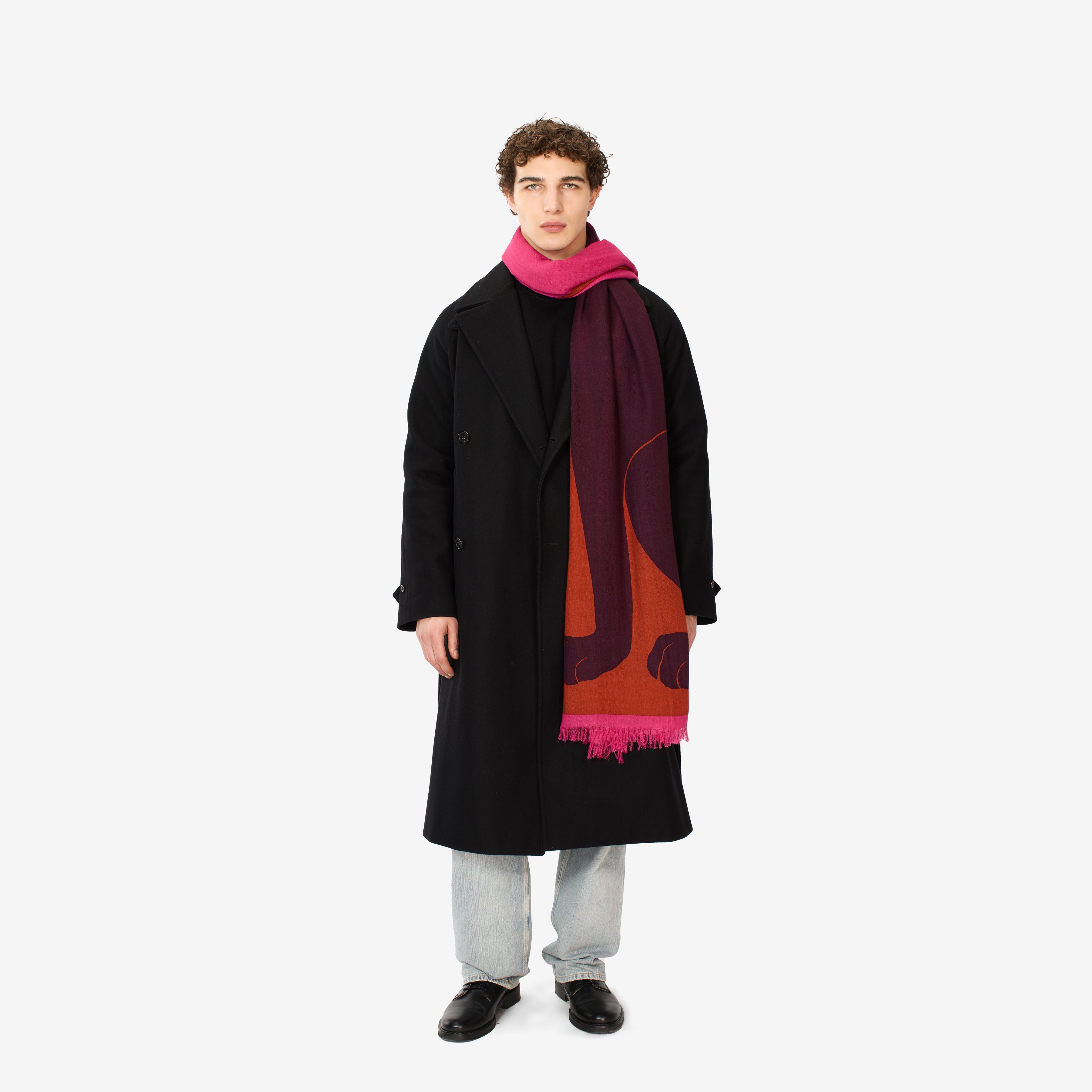 Scarf 100 - Amour - Squirrel