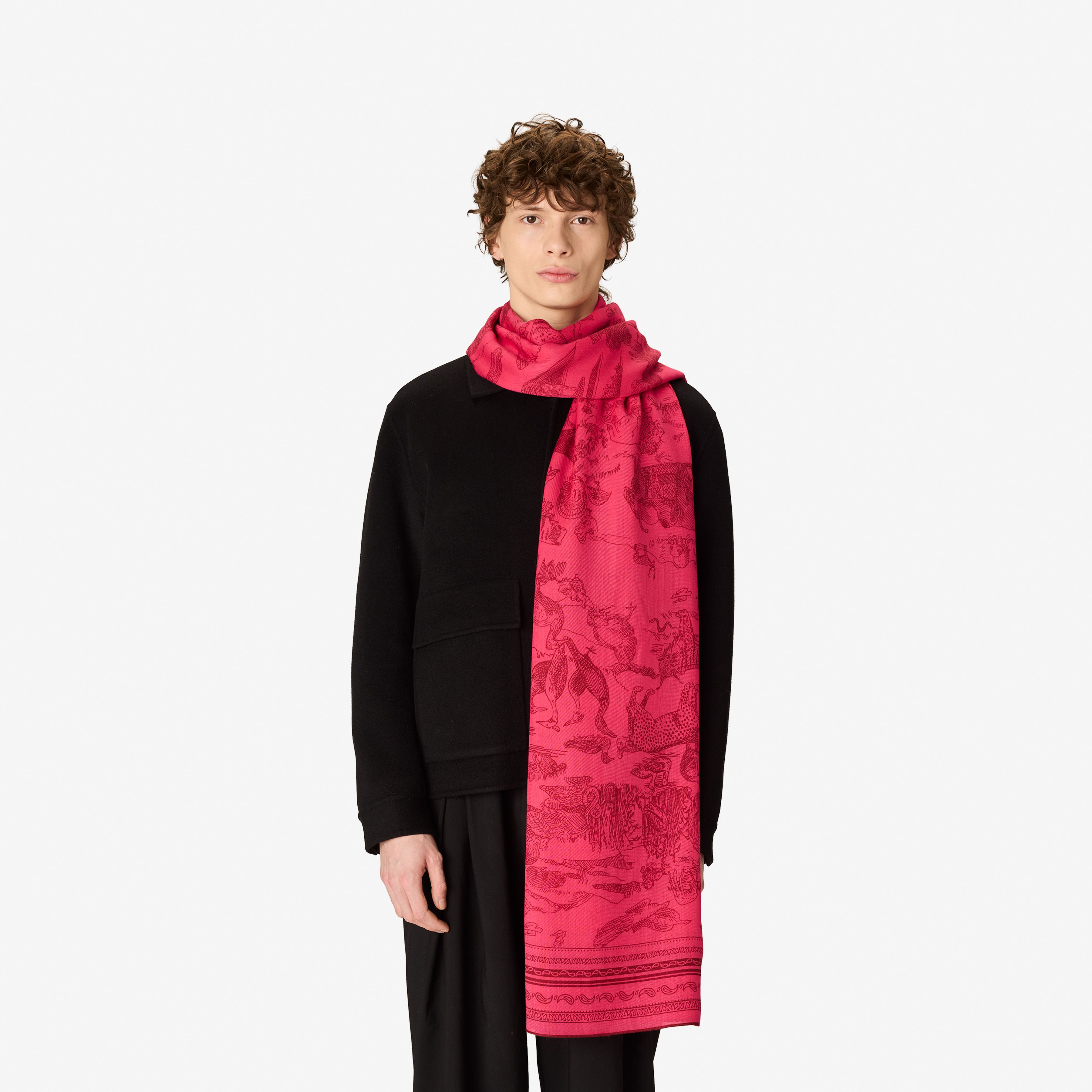 Scarf 130 - Reverie - Fuchsia