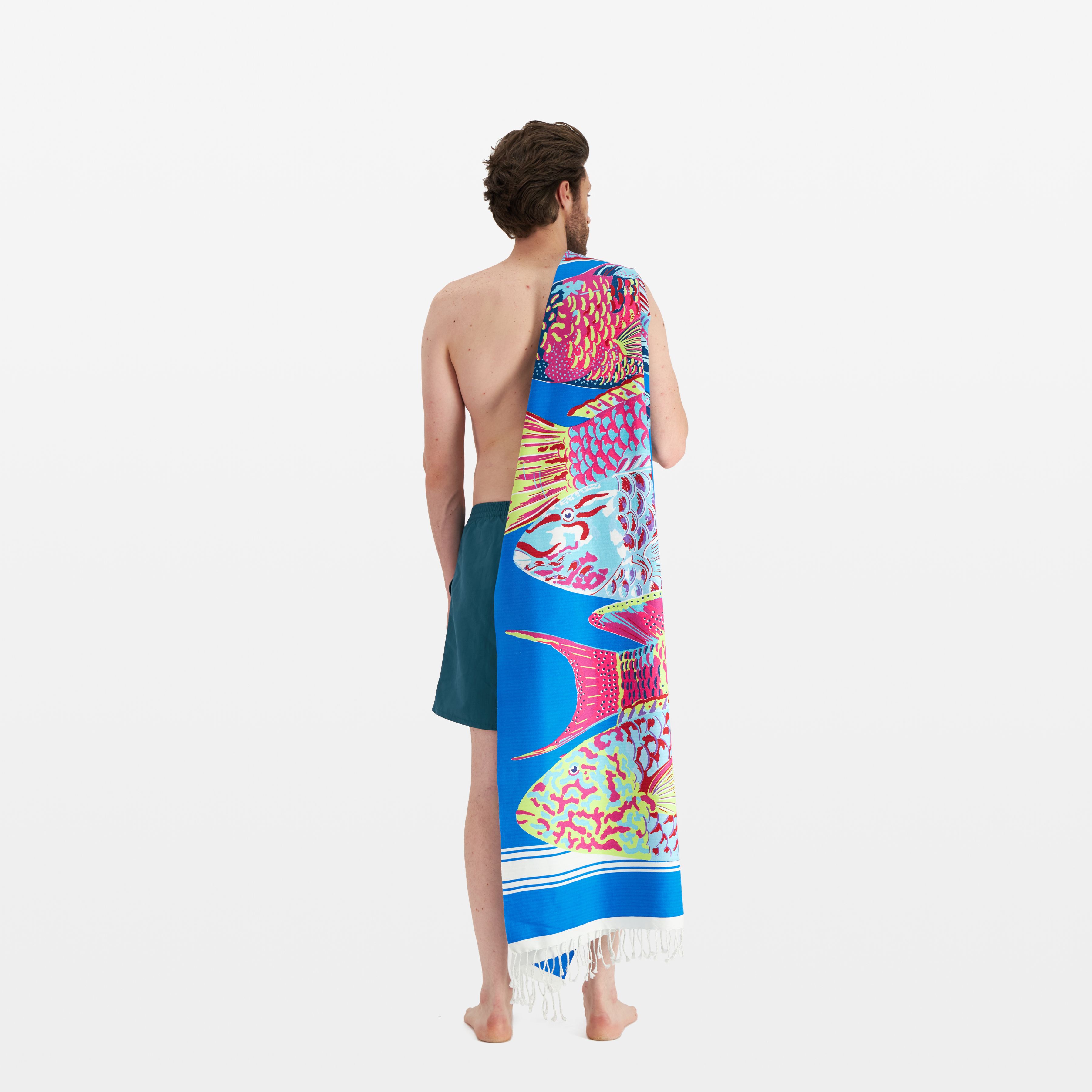 Fouta Towel 100 - Tango - Turquoise Blue