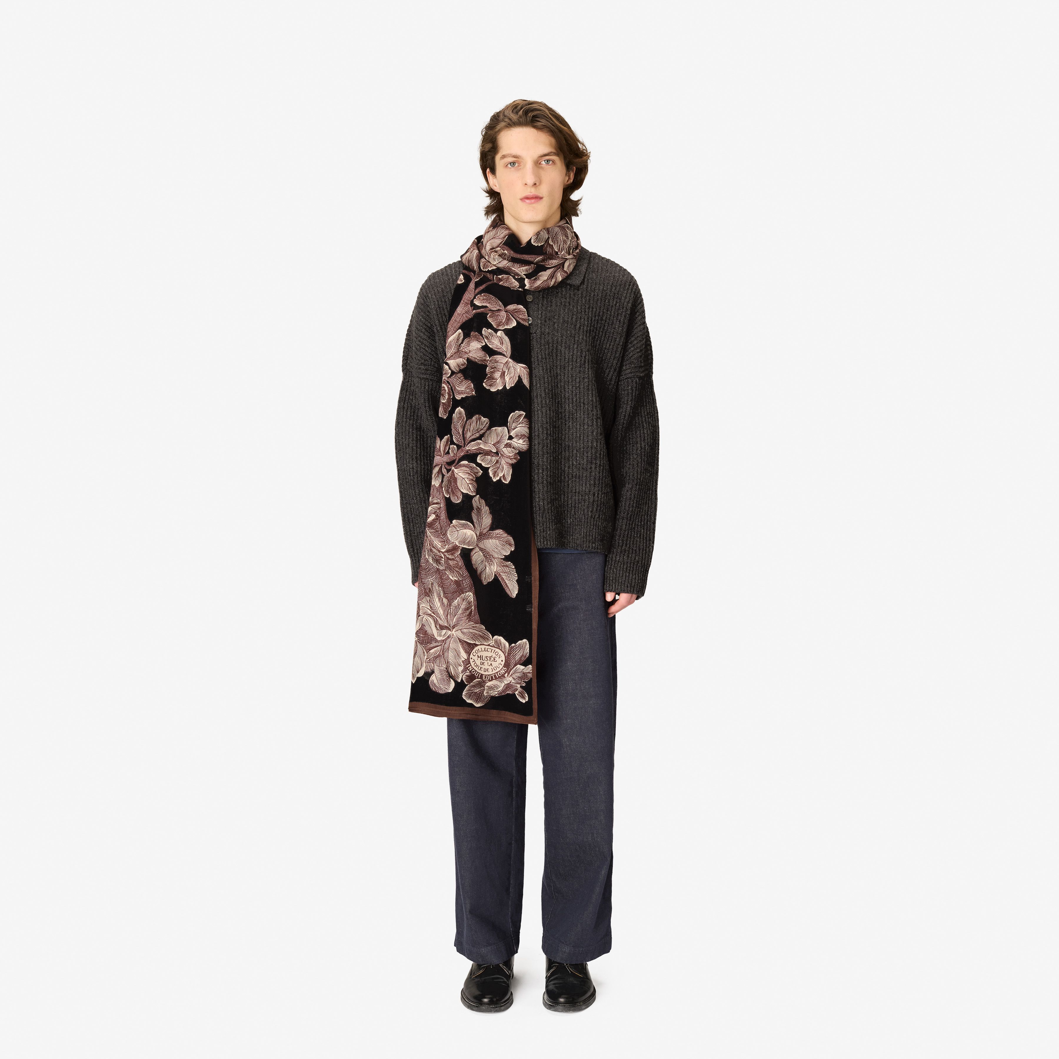 Scarf 100 - Arboris - Black