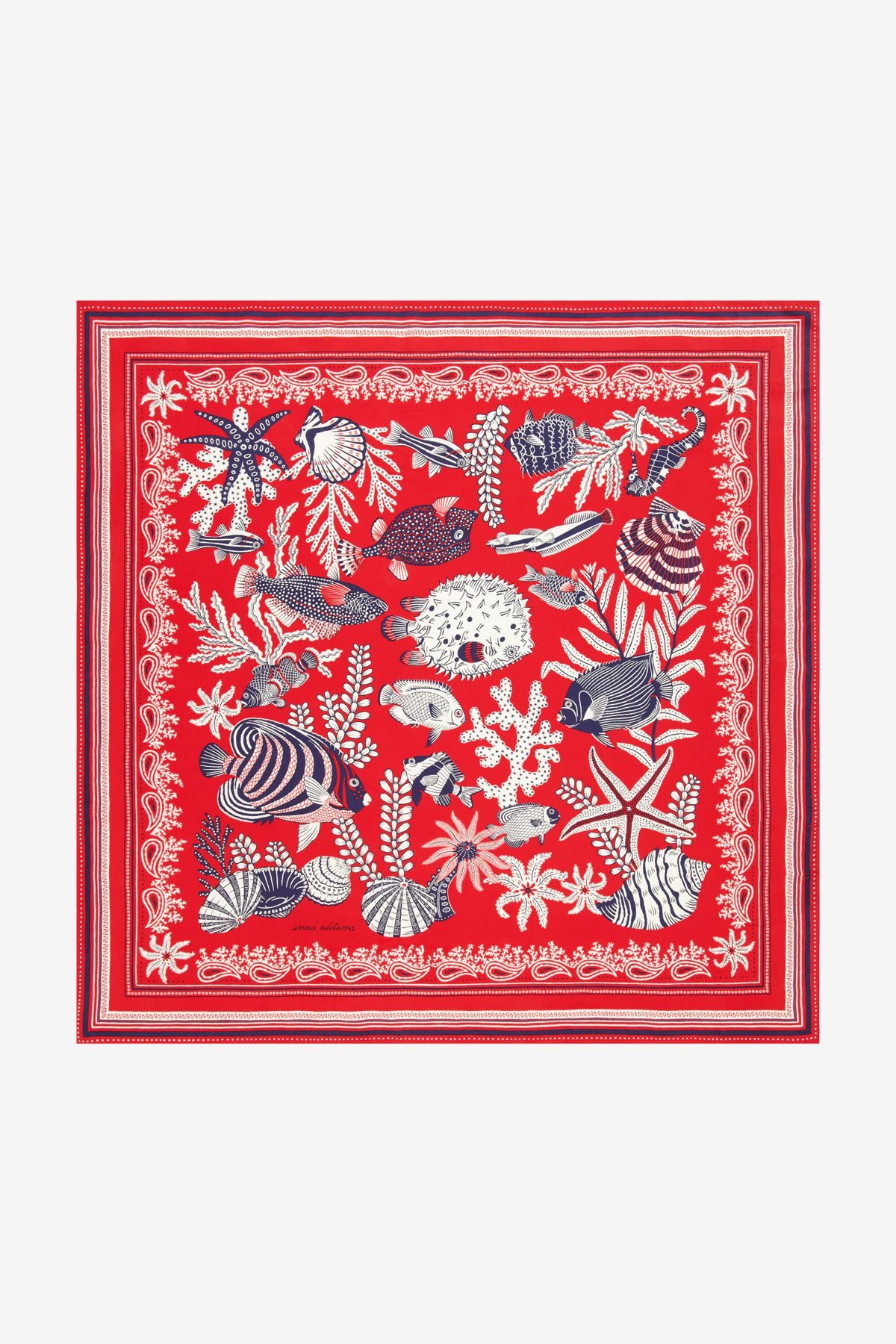 Pañuelo 100 - Neptune - Rojo