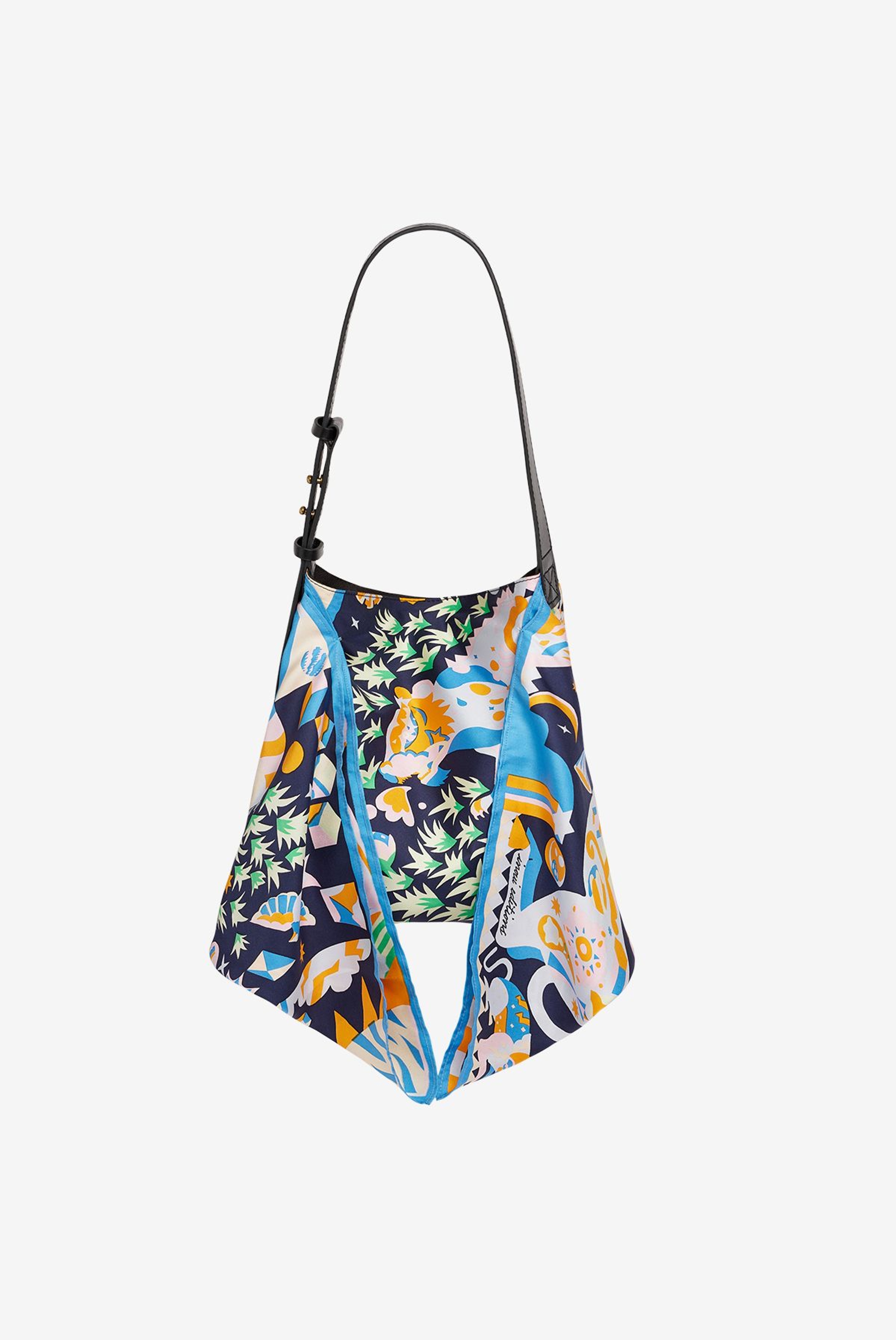Scarf Bag S - Licorne - Navy