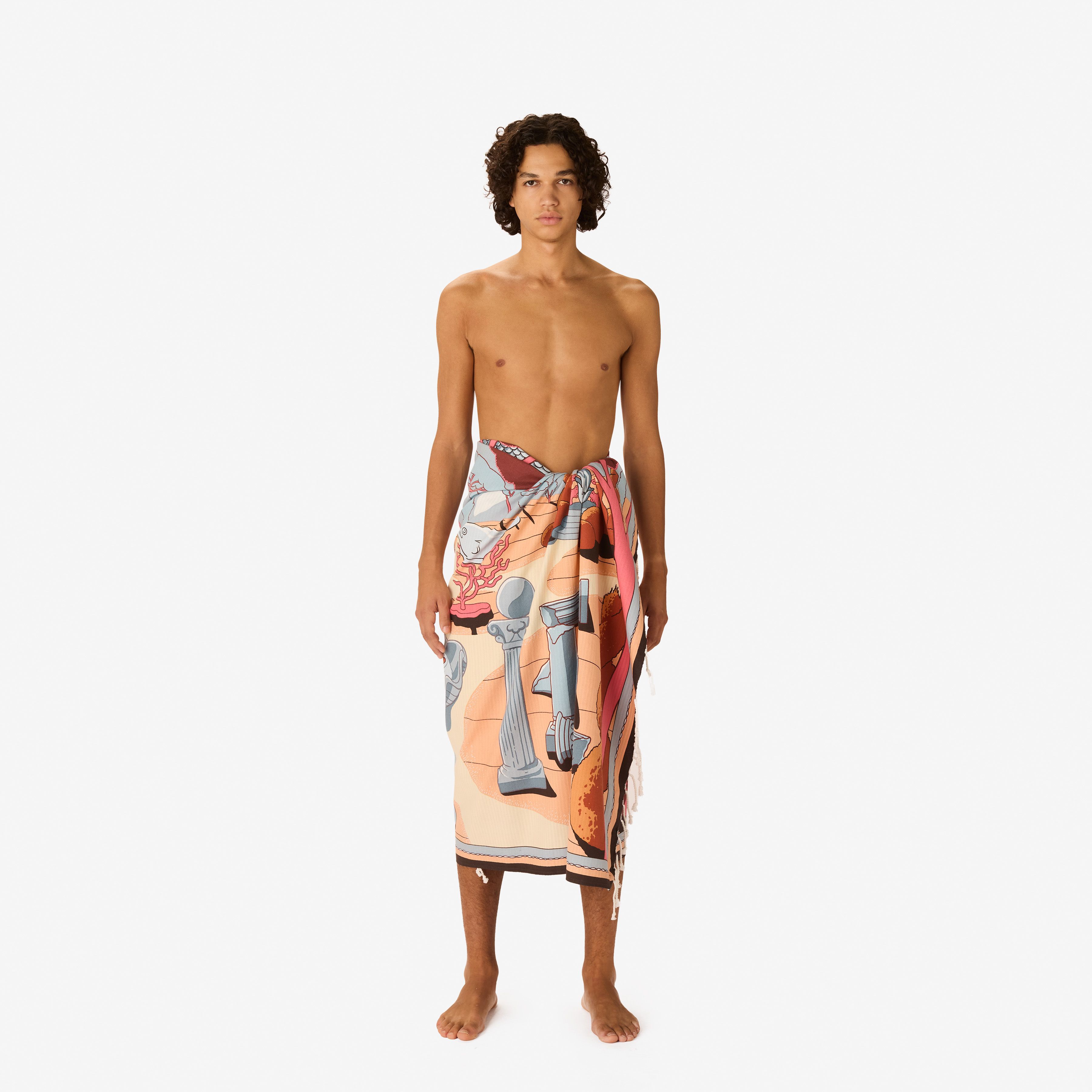 Fouta Towel 100 - Jardin - Coral