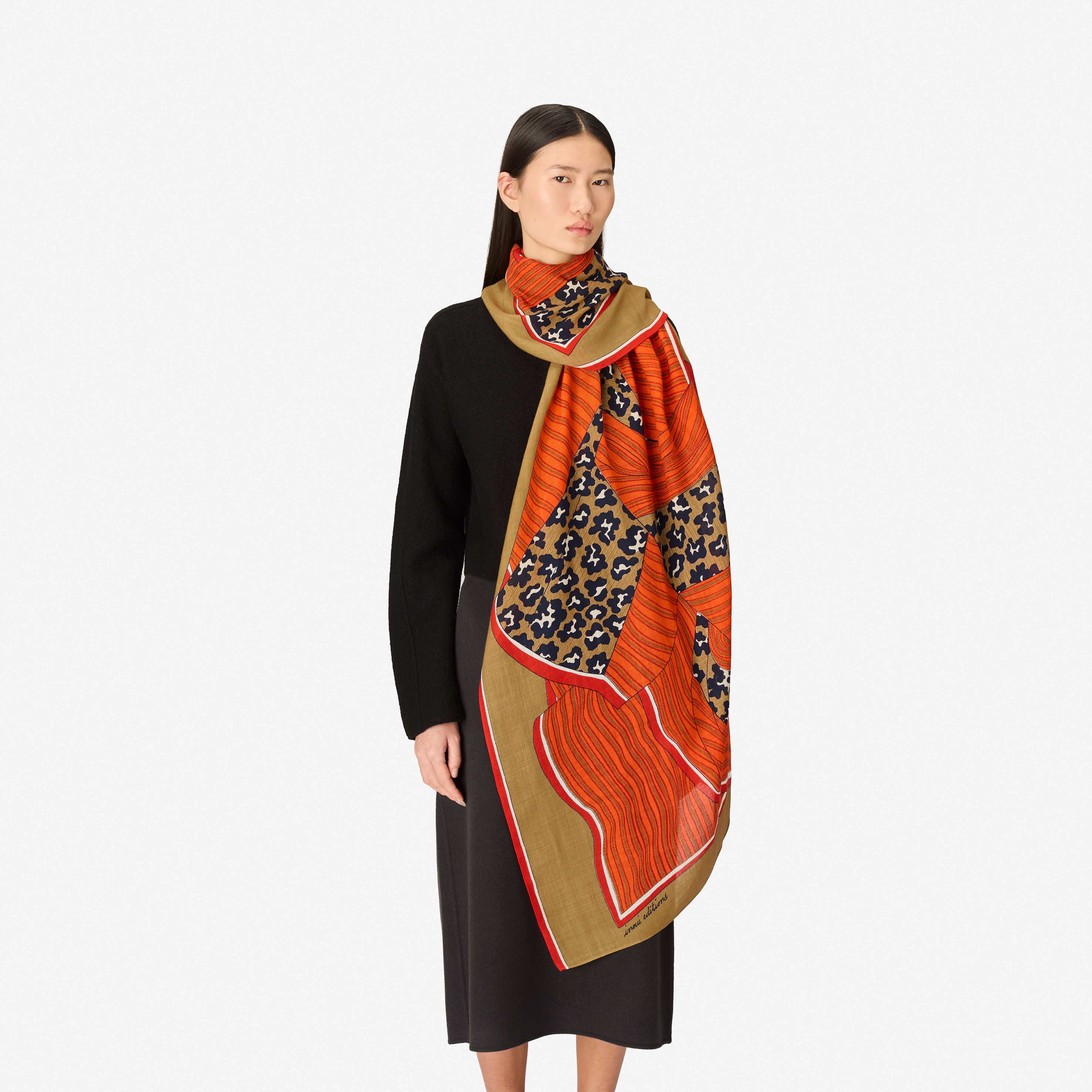 Schal 70 - Lov - Orange