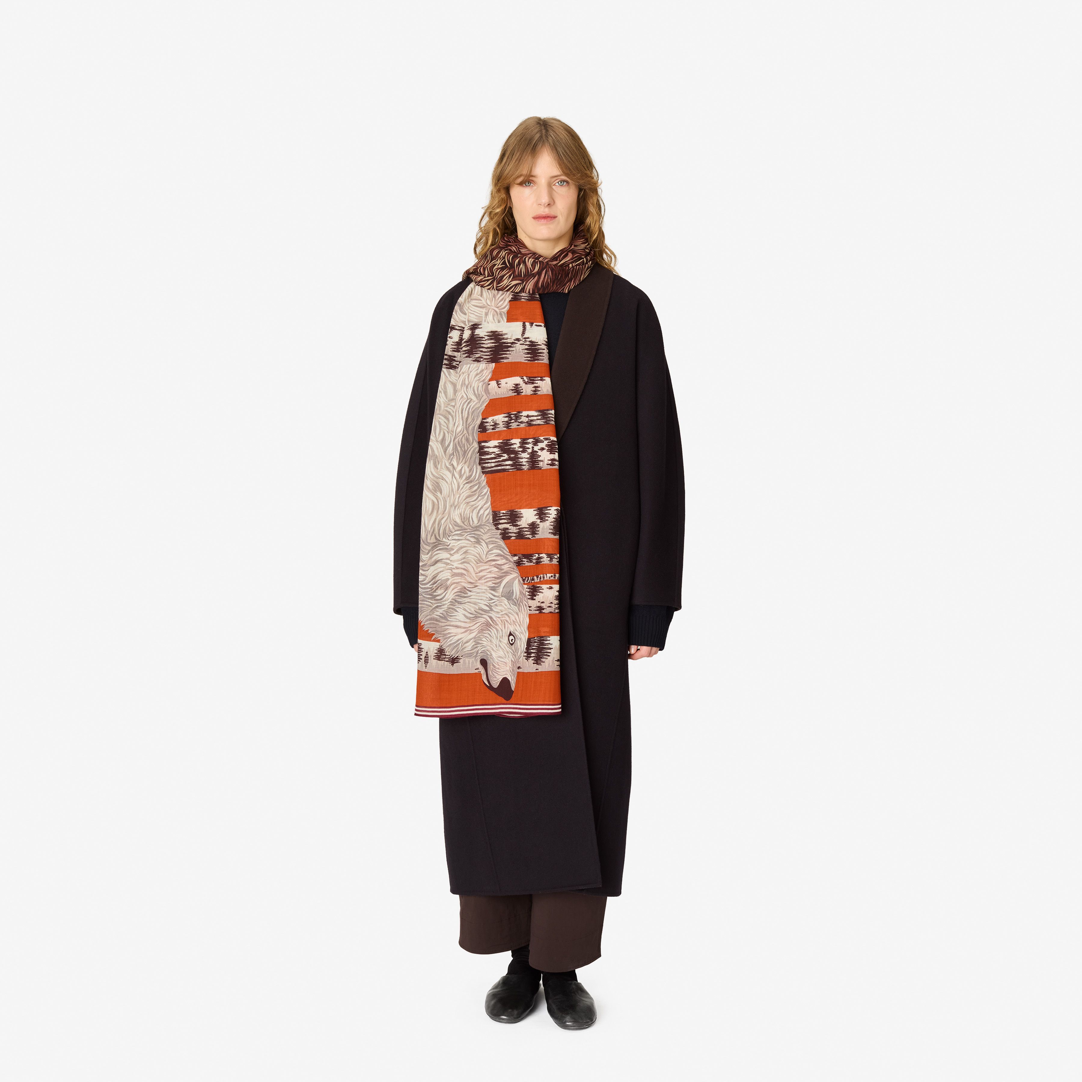 Scarf 100 - Ours - Orange
