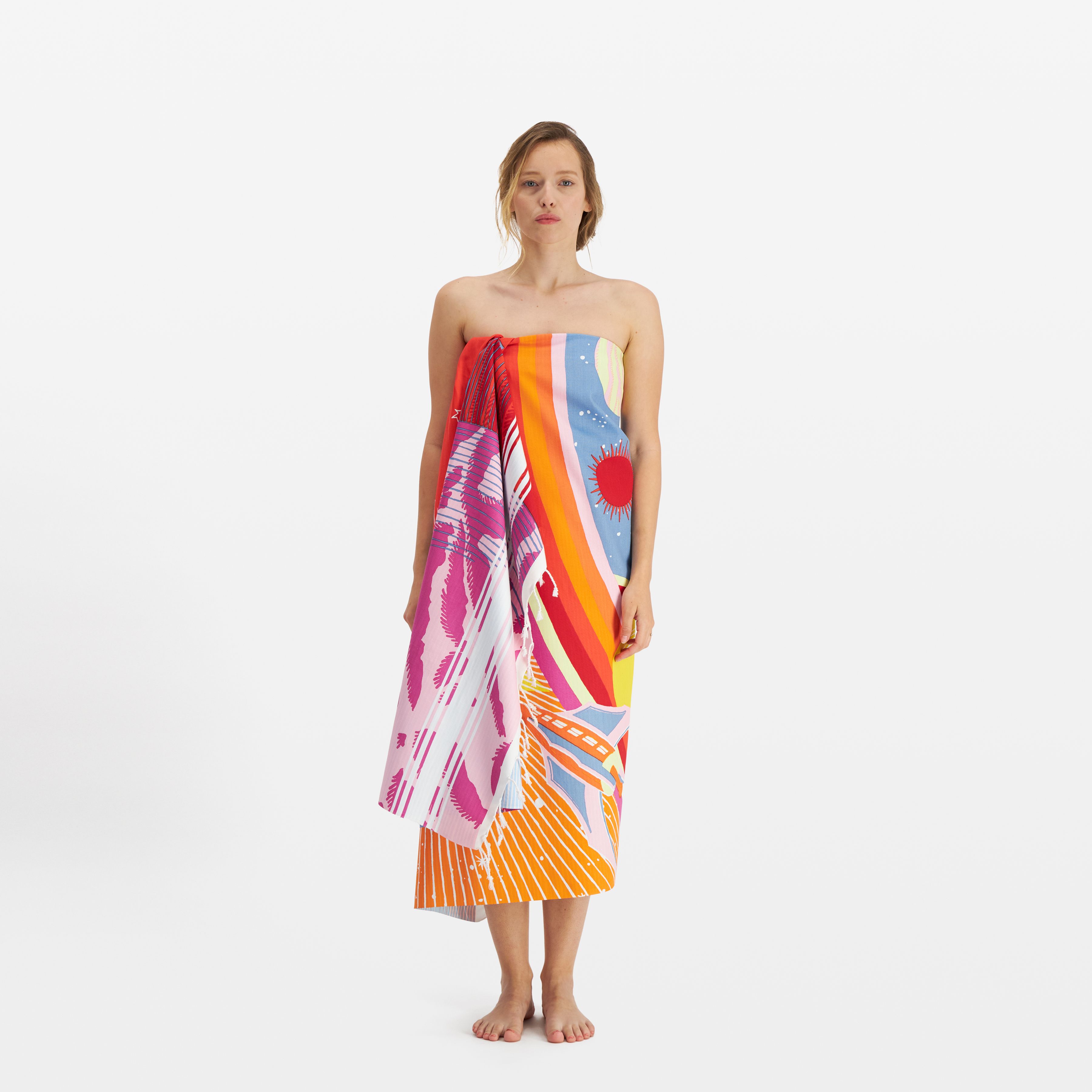Fouta Towel 100 - Boom - Orange