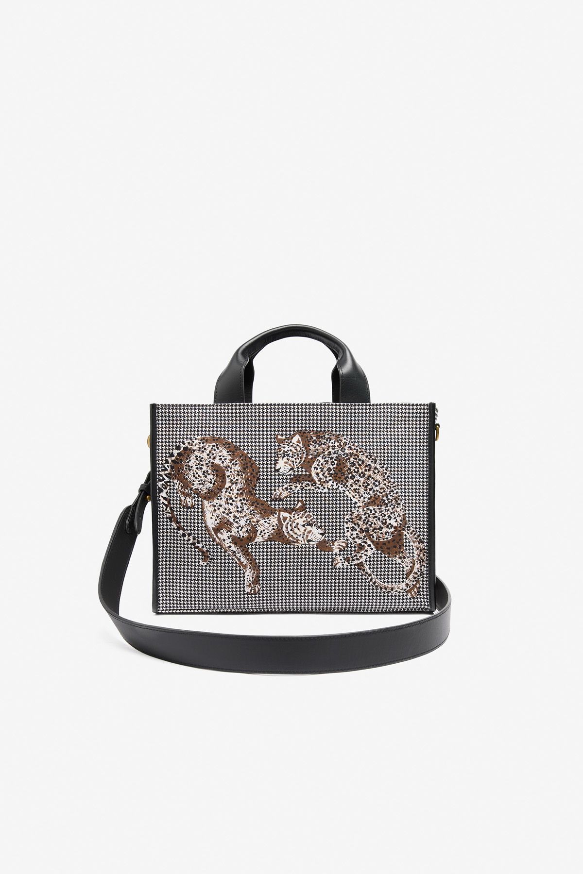 Nomade Bag - Jorgen Houndstooth - Black