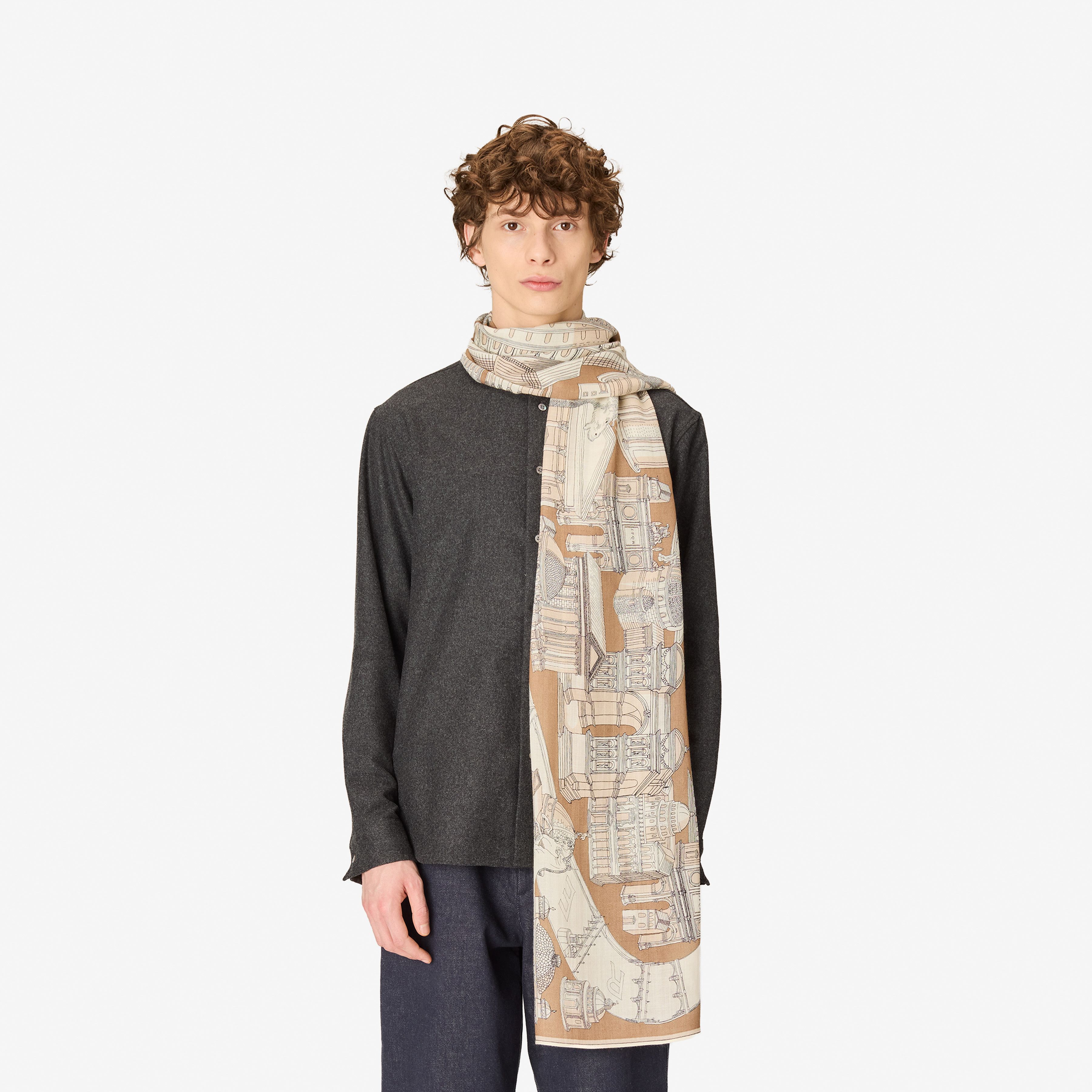 Bufanda 55 - Roma - Beige