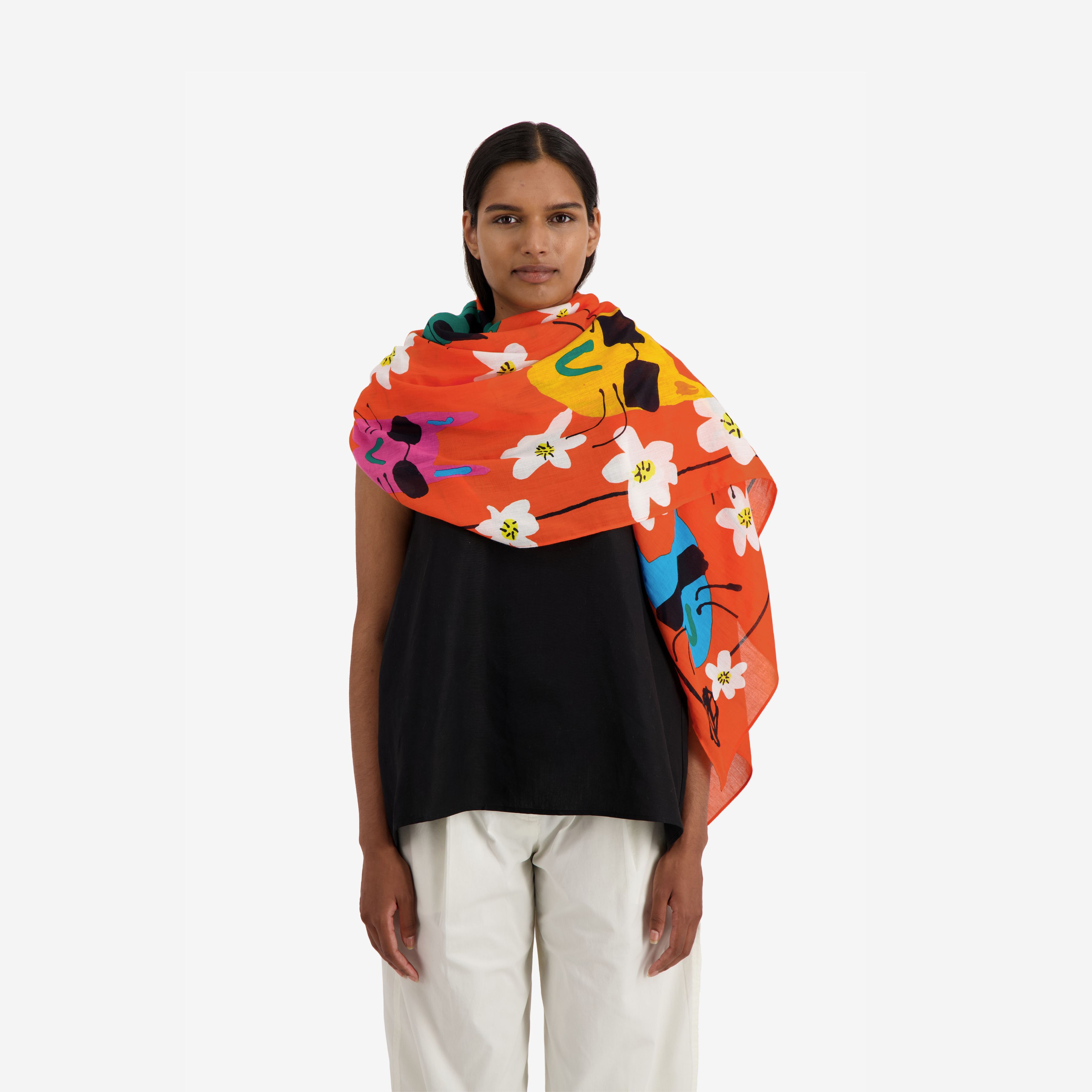 Scarf 100 - Pepo - Orange