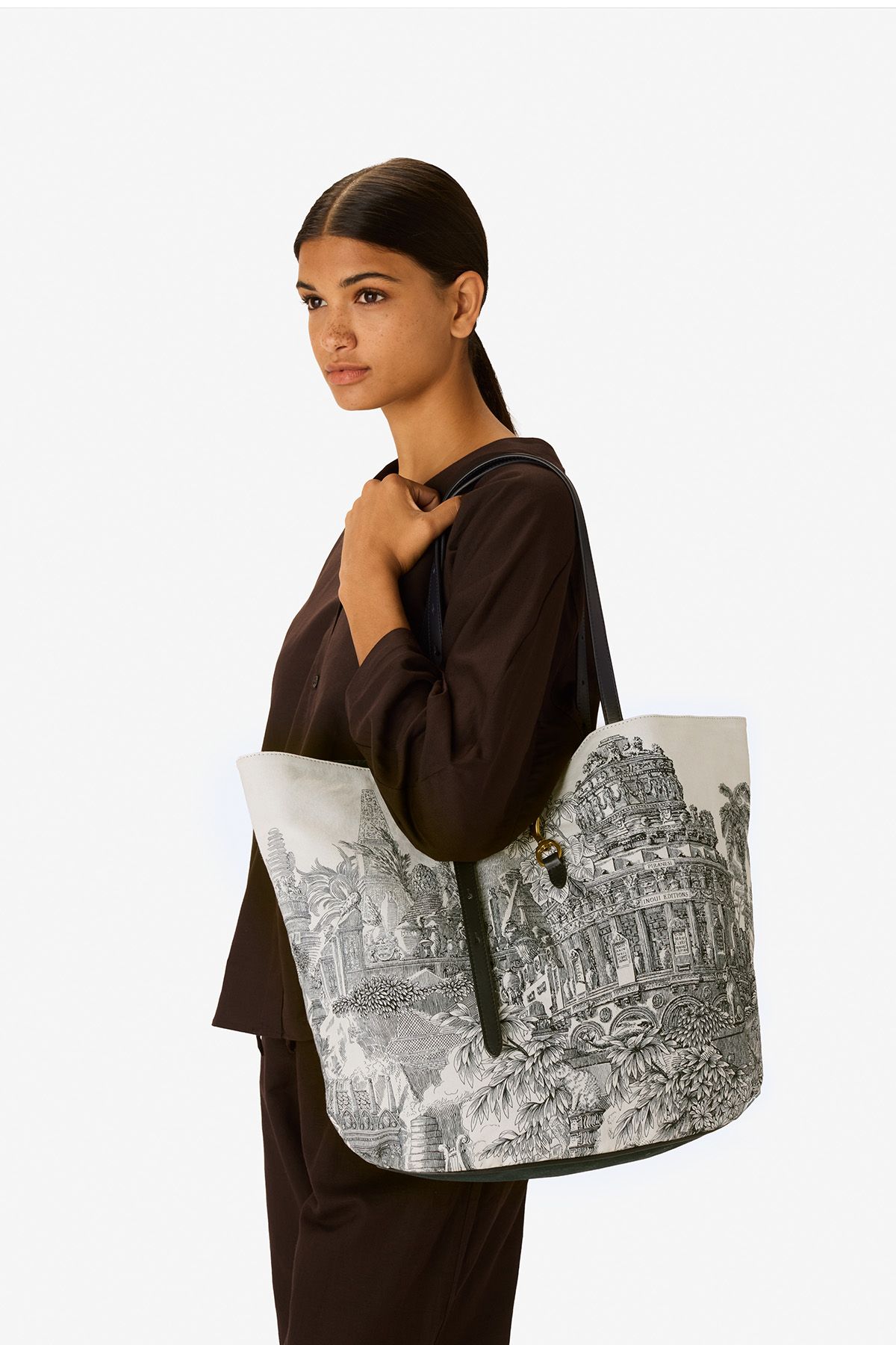 Soft Shopping Bag - Piranesi - Night