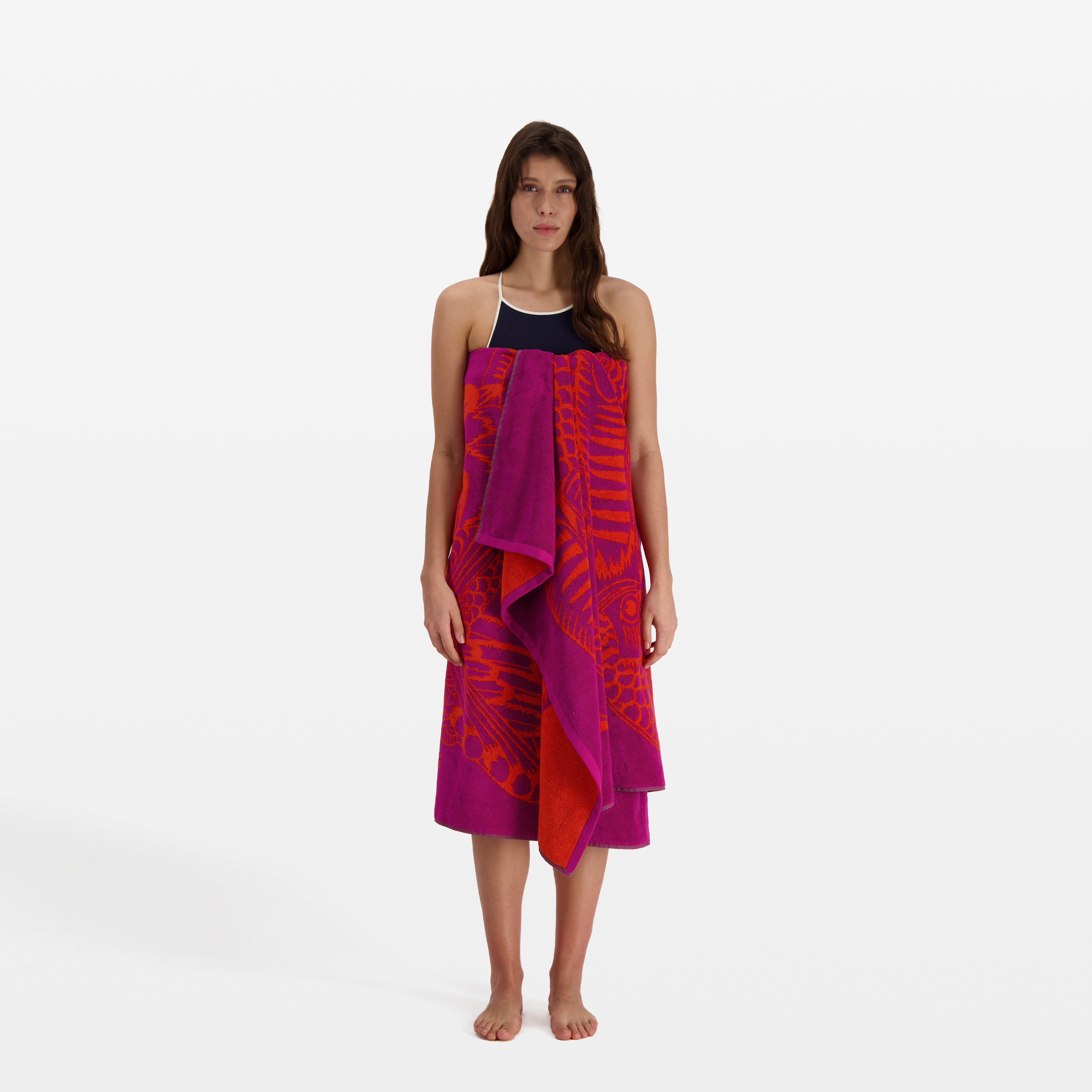 Telo mare - Toucan - Fucsia