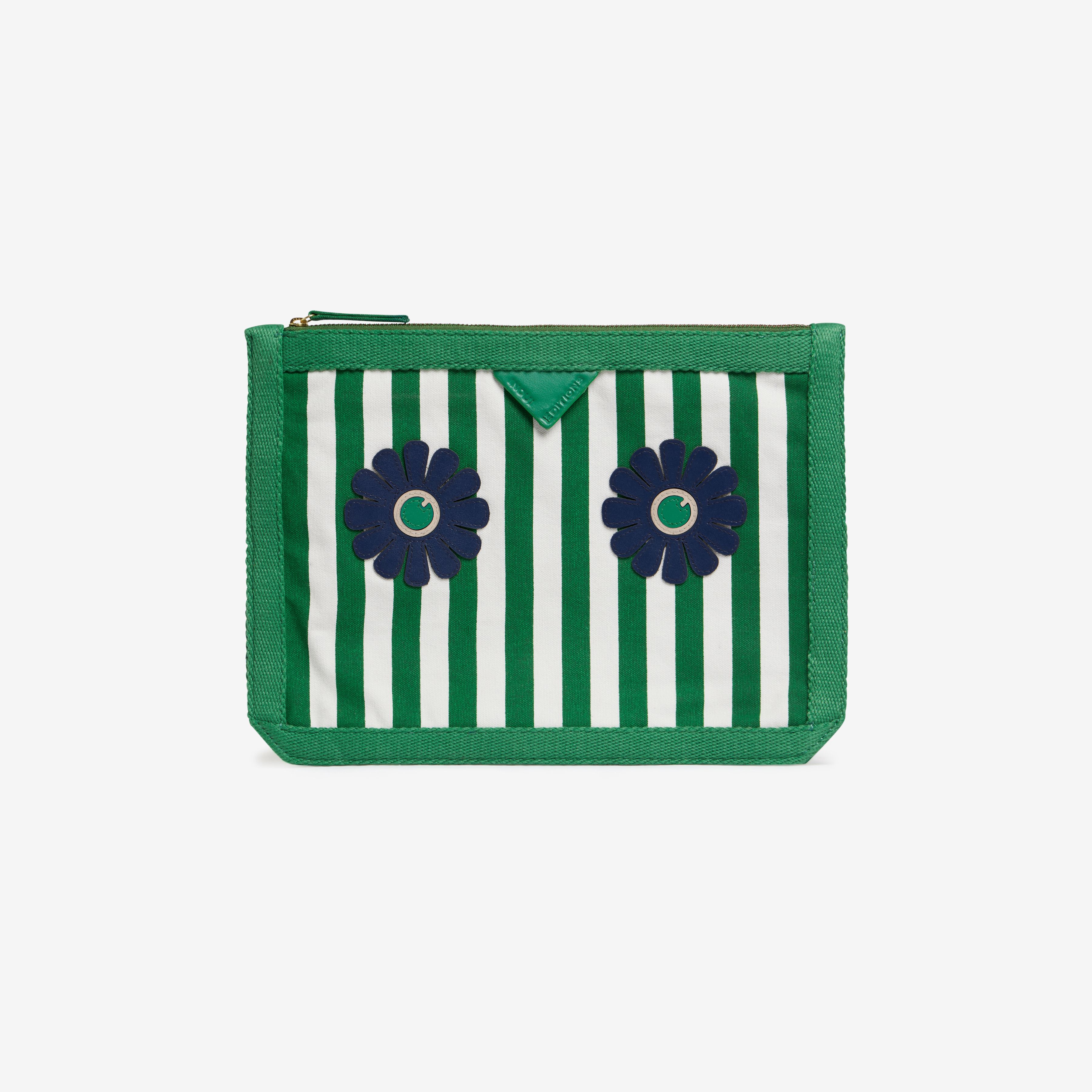 Pouch Strap - Daisy Eyes - Blue Green