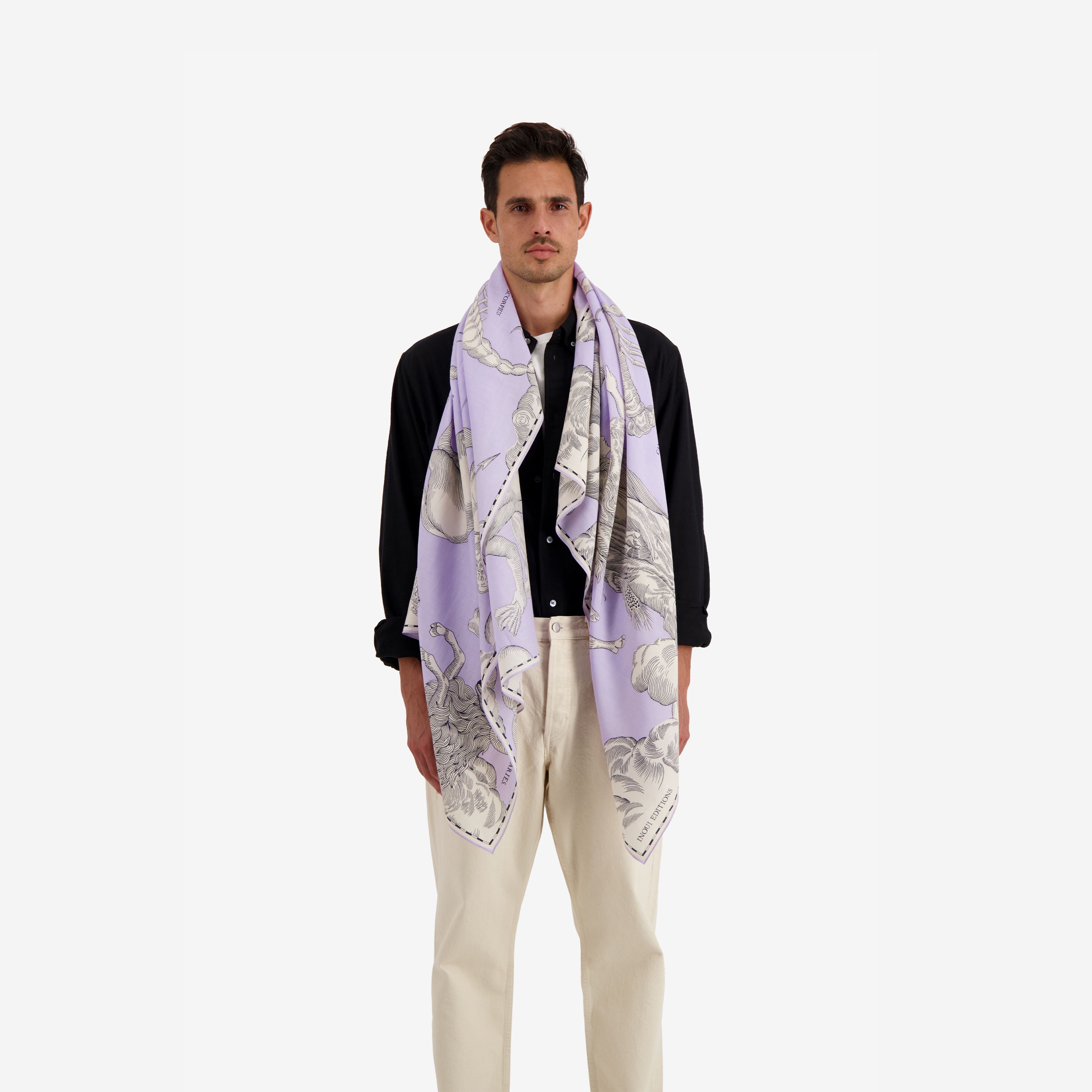 Scarf 100 - Astrologie - Lavender