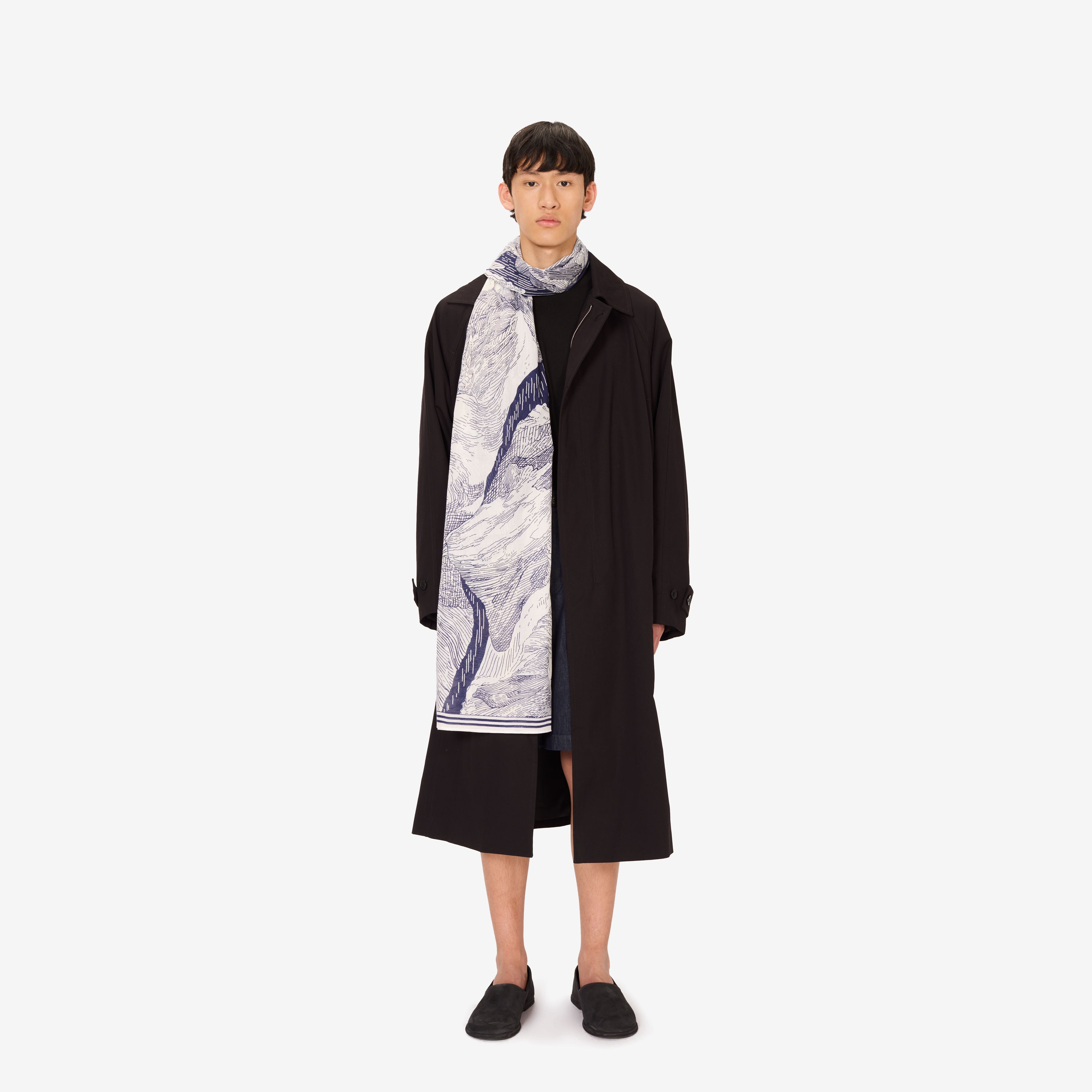 Scarf 100 - Balthazar - Navy
