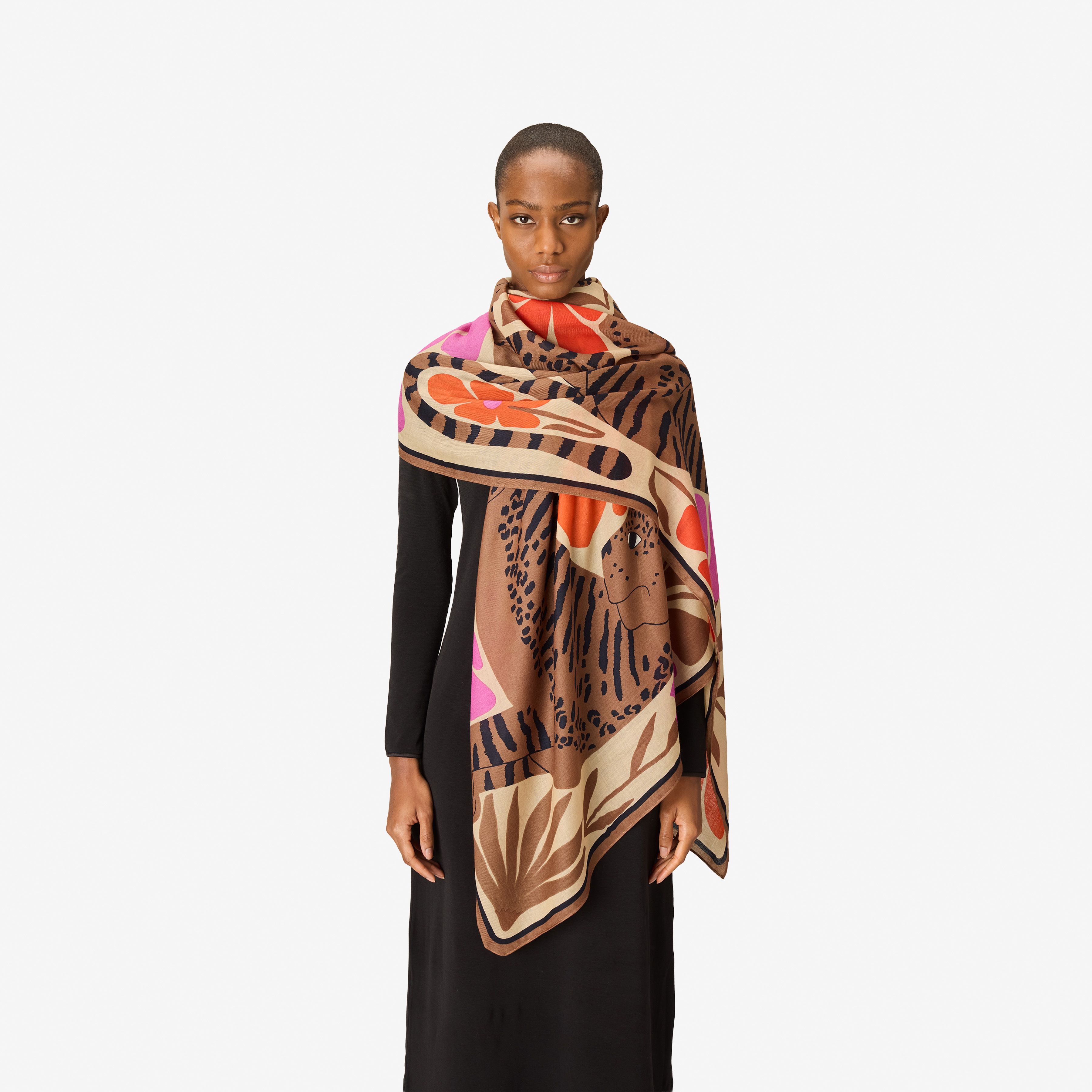Scarf 100 - Panteo - Pink