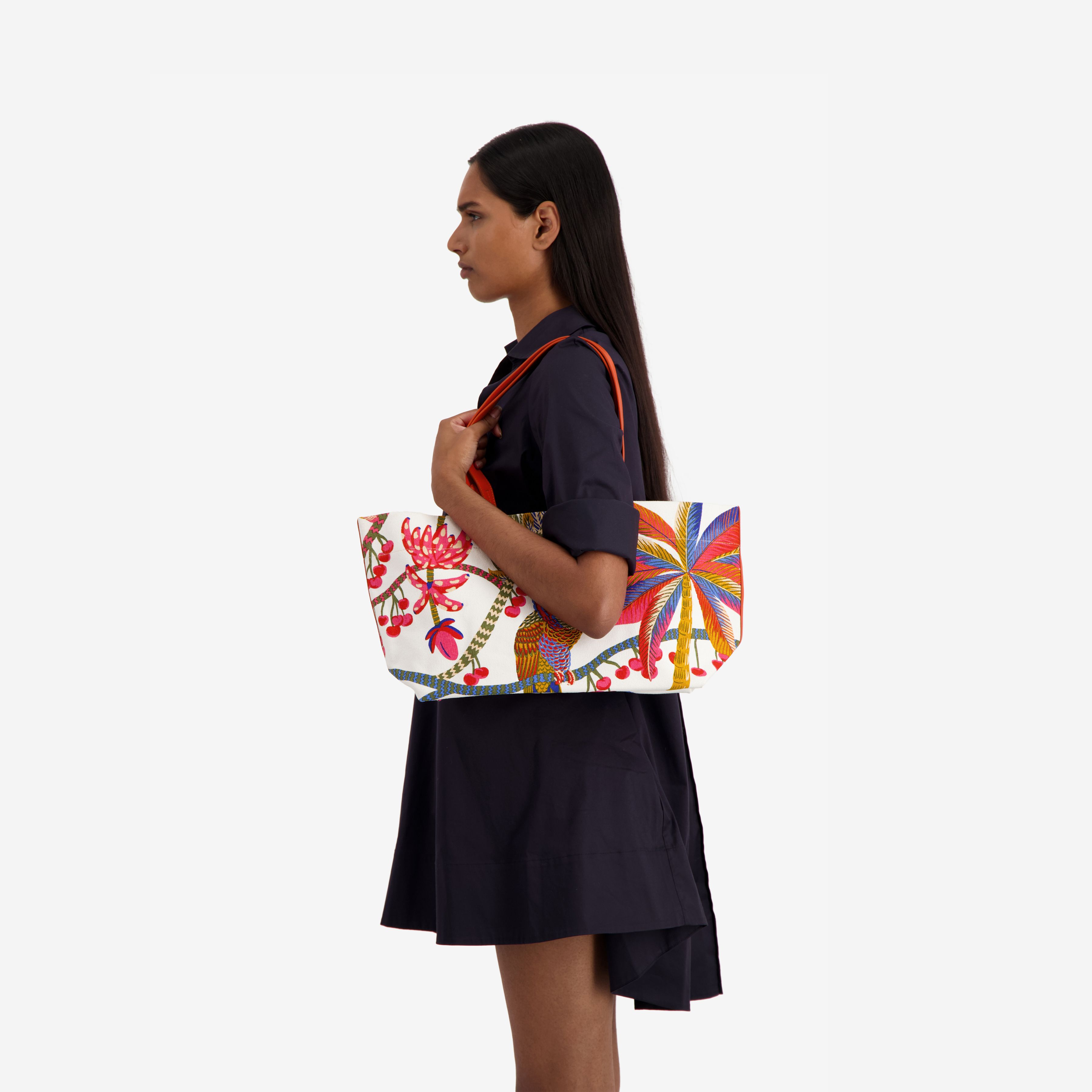 Carrier Bag S - Cerise - Multicolor