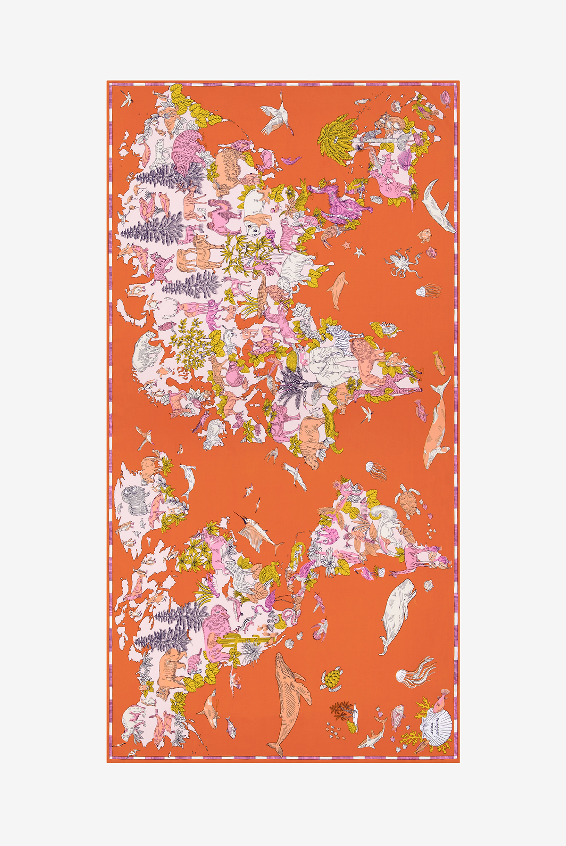 Scarf 100 - Atlas - Orange