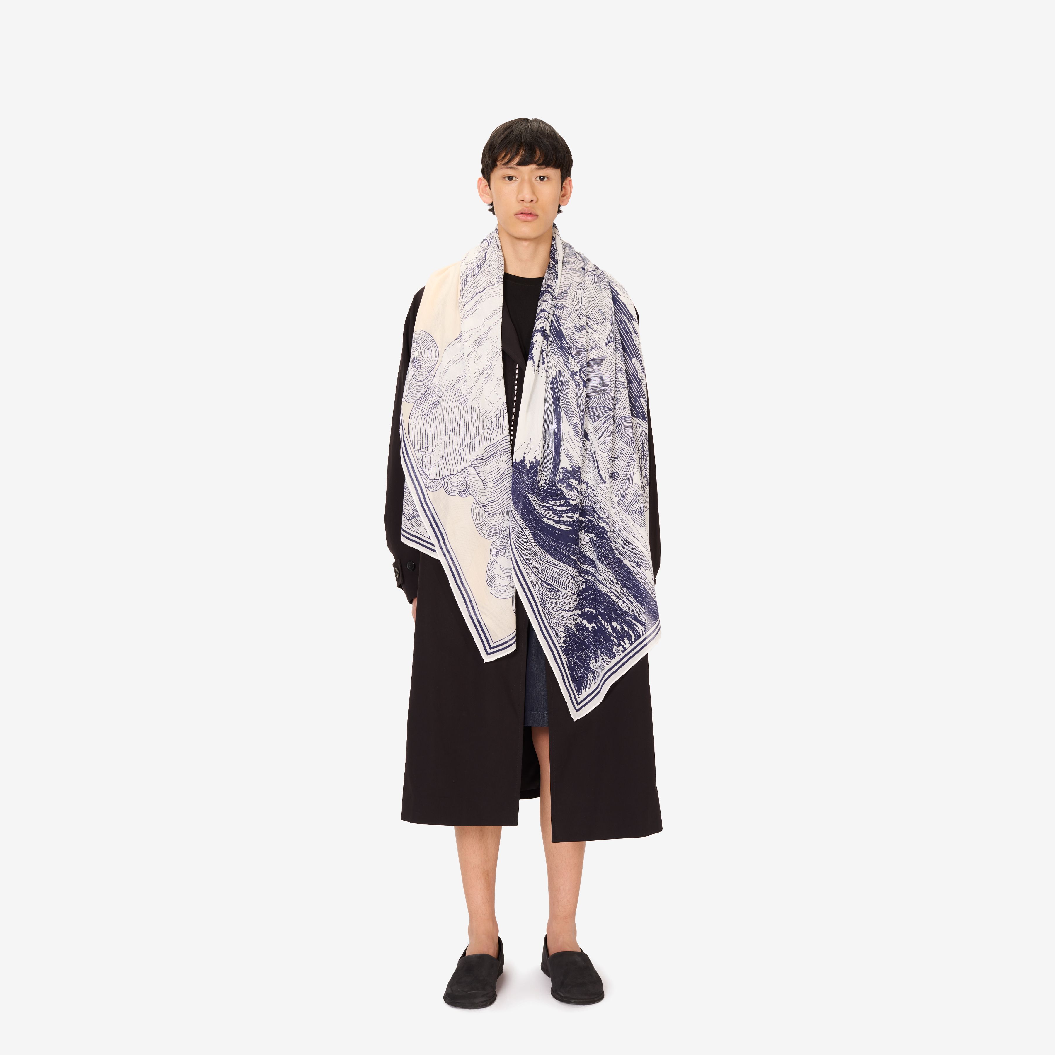 Scarf 100 - Balthazar - Navy