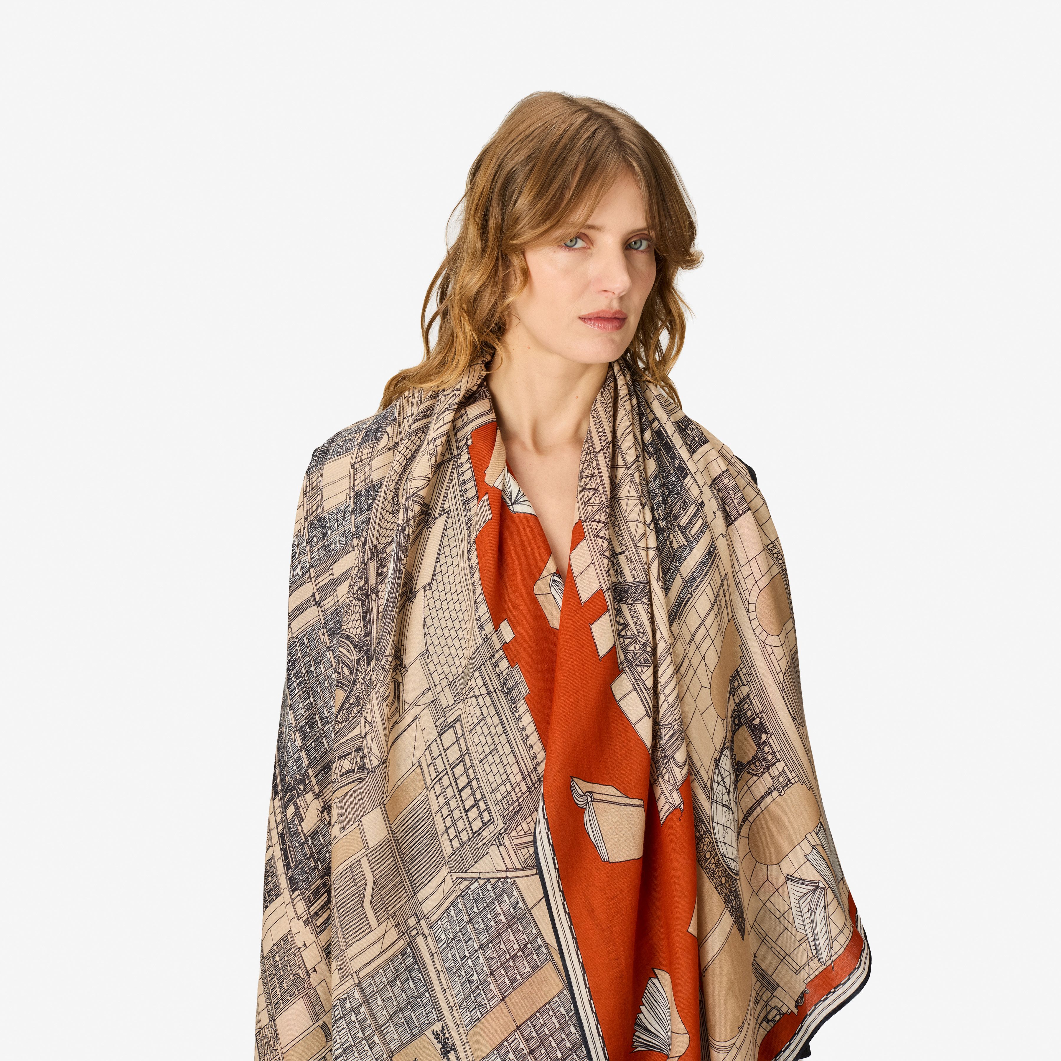 Scarf 100 - Vivienne - Orange