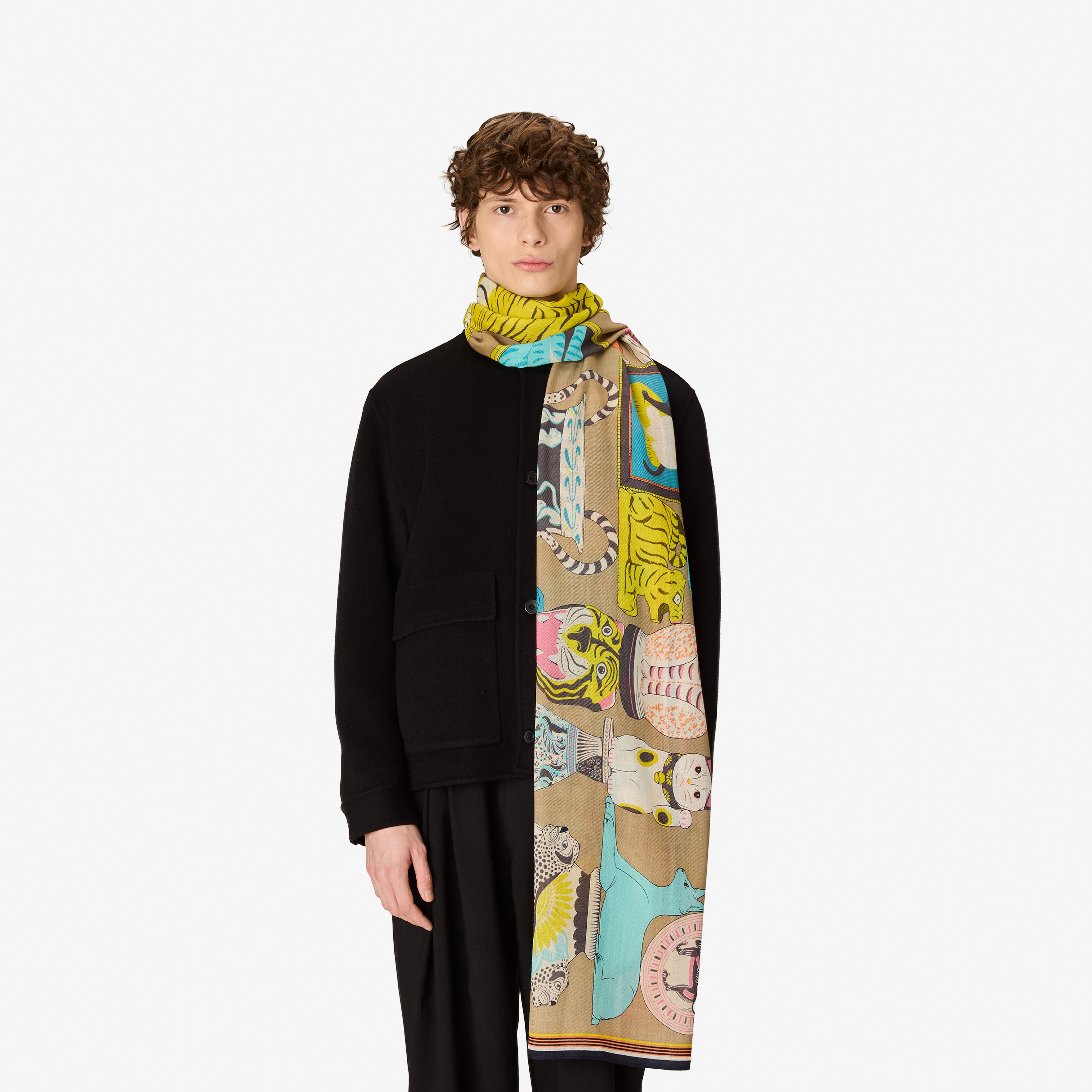 Bufanda 70 - Collectionneur - Pastel