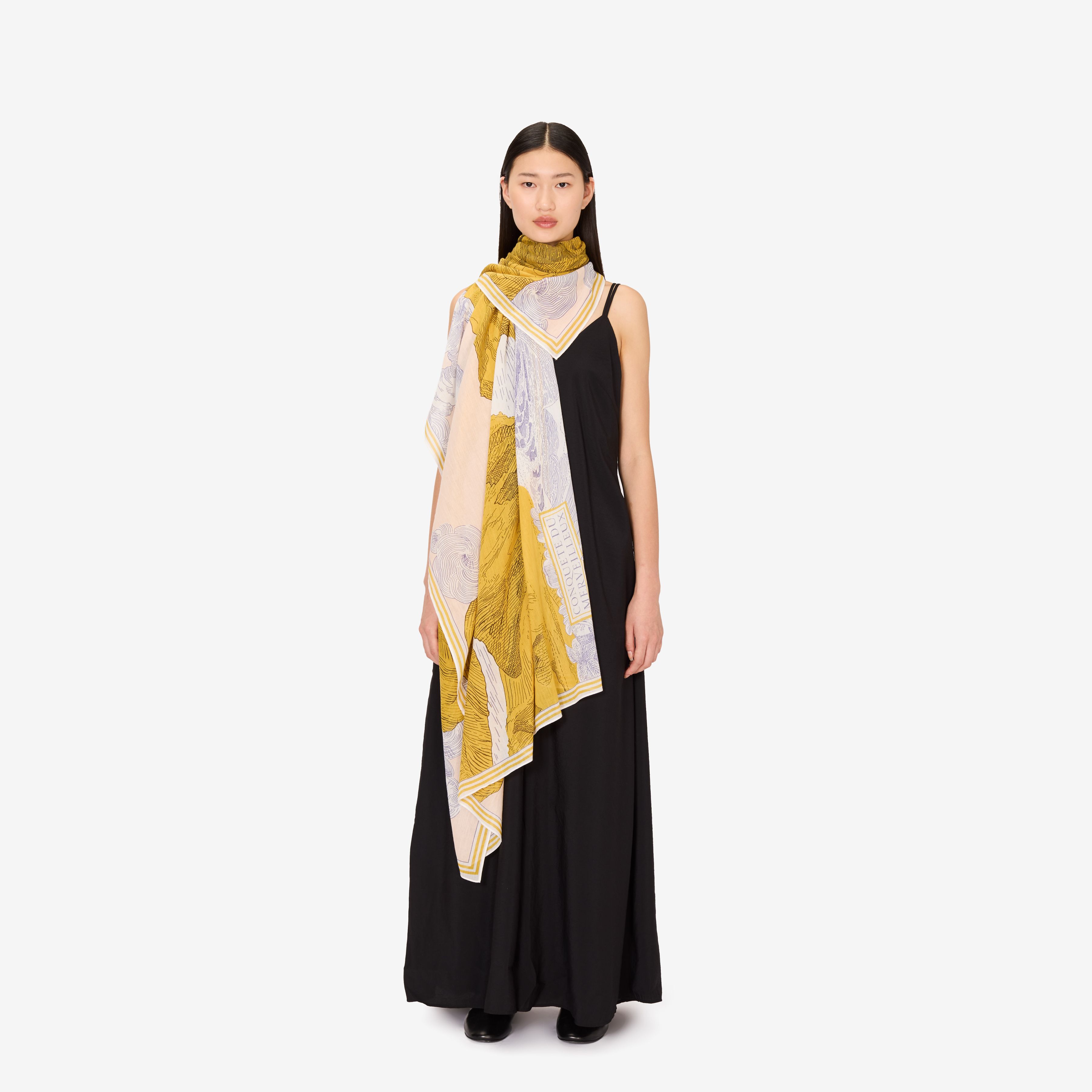 Scarf 100 - Balthazar - Yellow