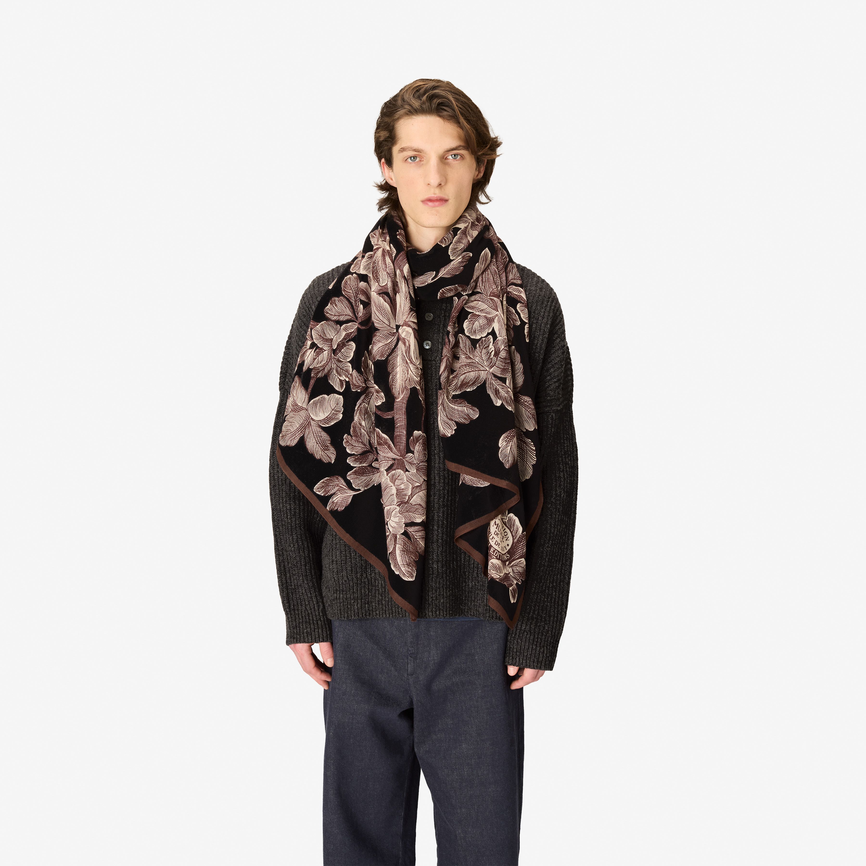 Scarf 100 - Arboris - Black