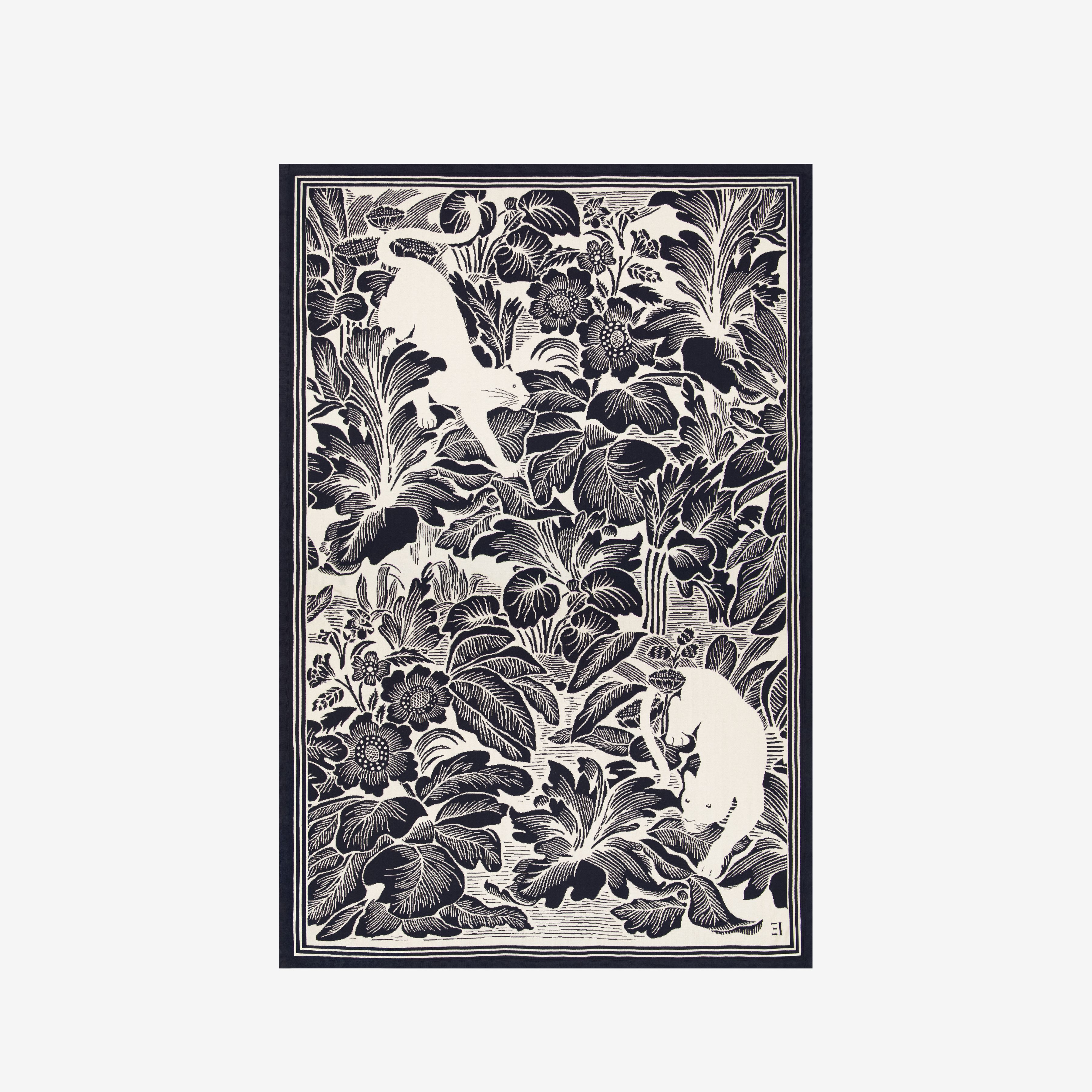 Plaid - Panthere - Noir