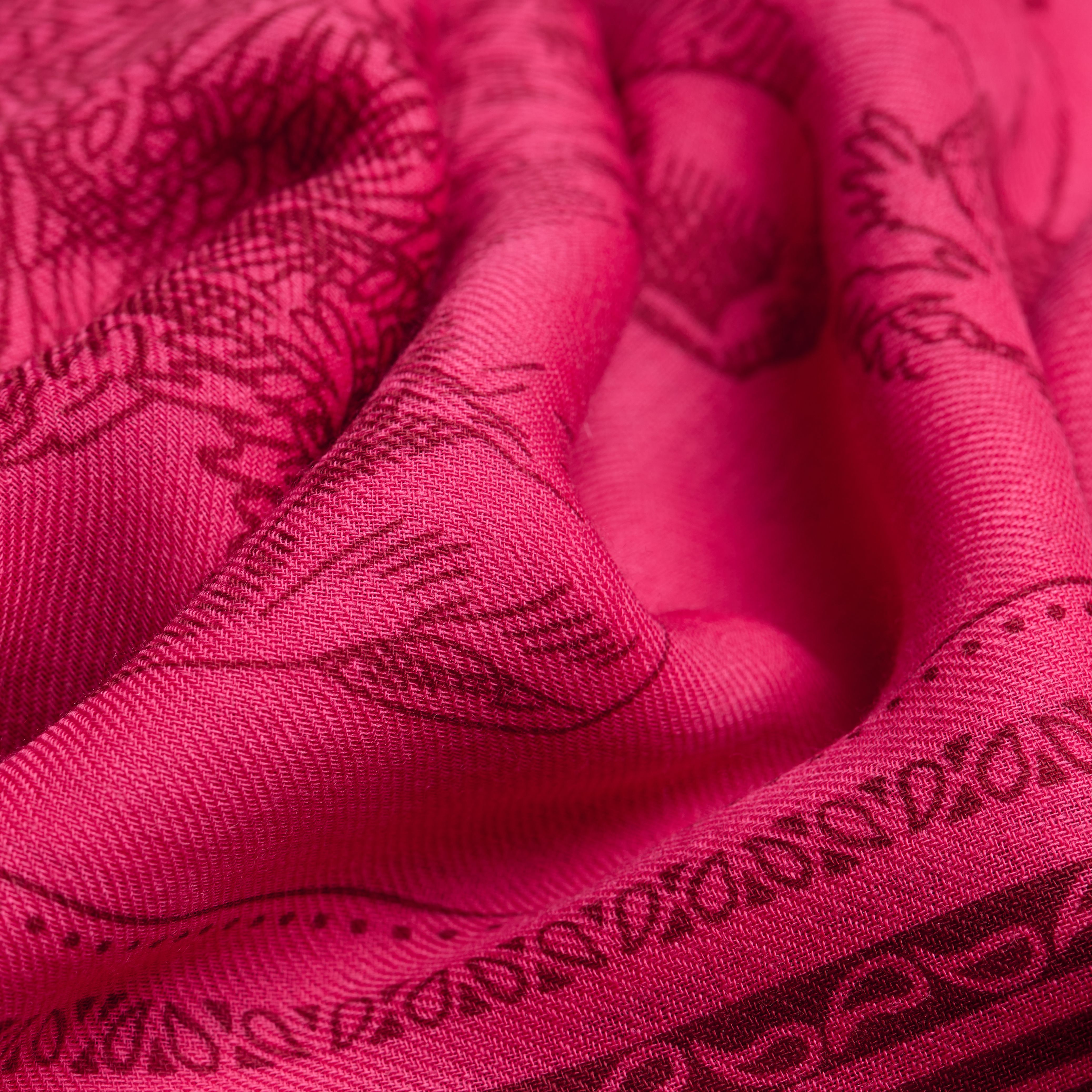 Scarf 130 - Reverie - Fuchsia
